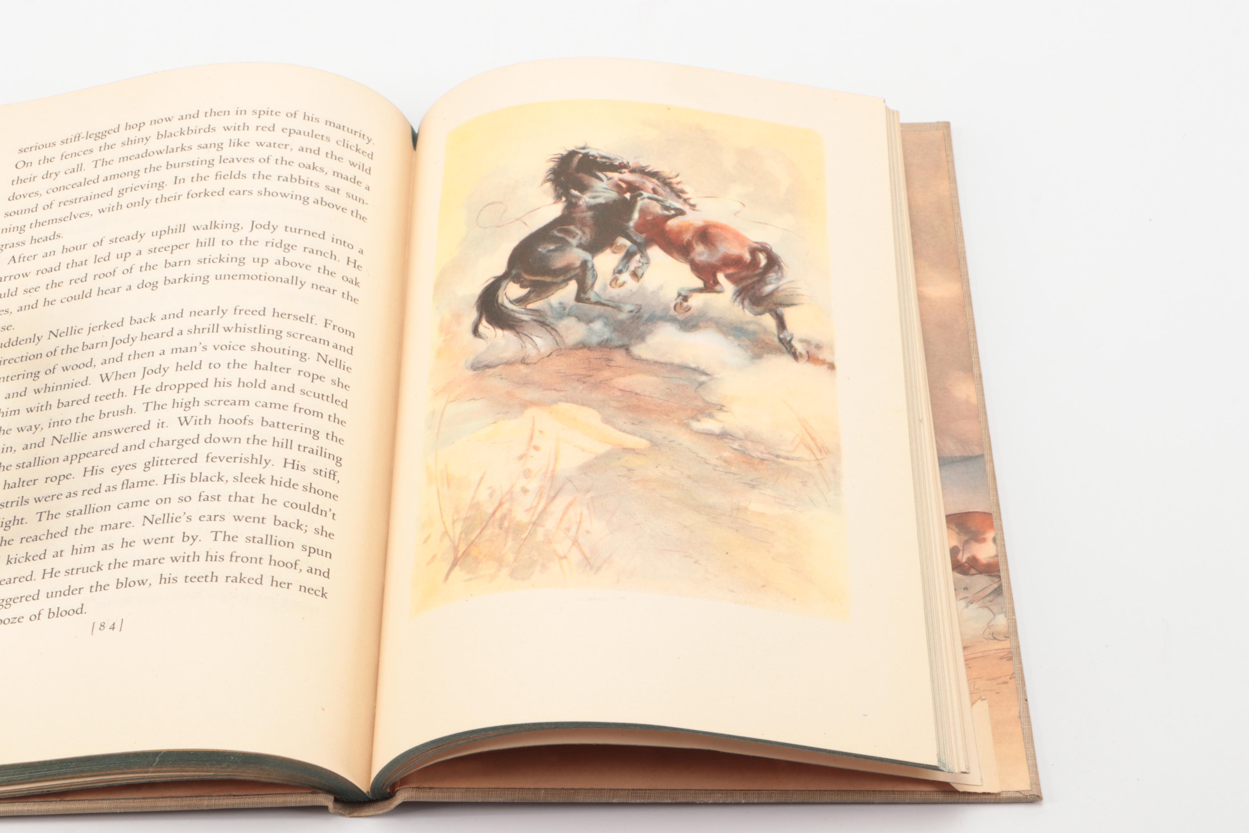 First Illustrated Edition "The Red Pony" by John Steinbeck, 1945
