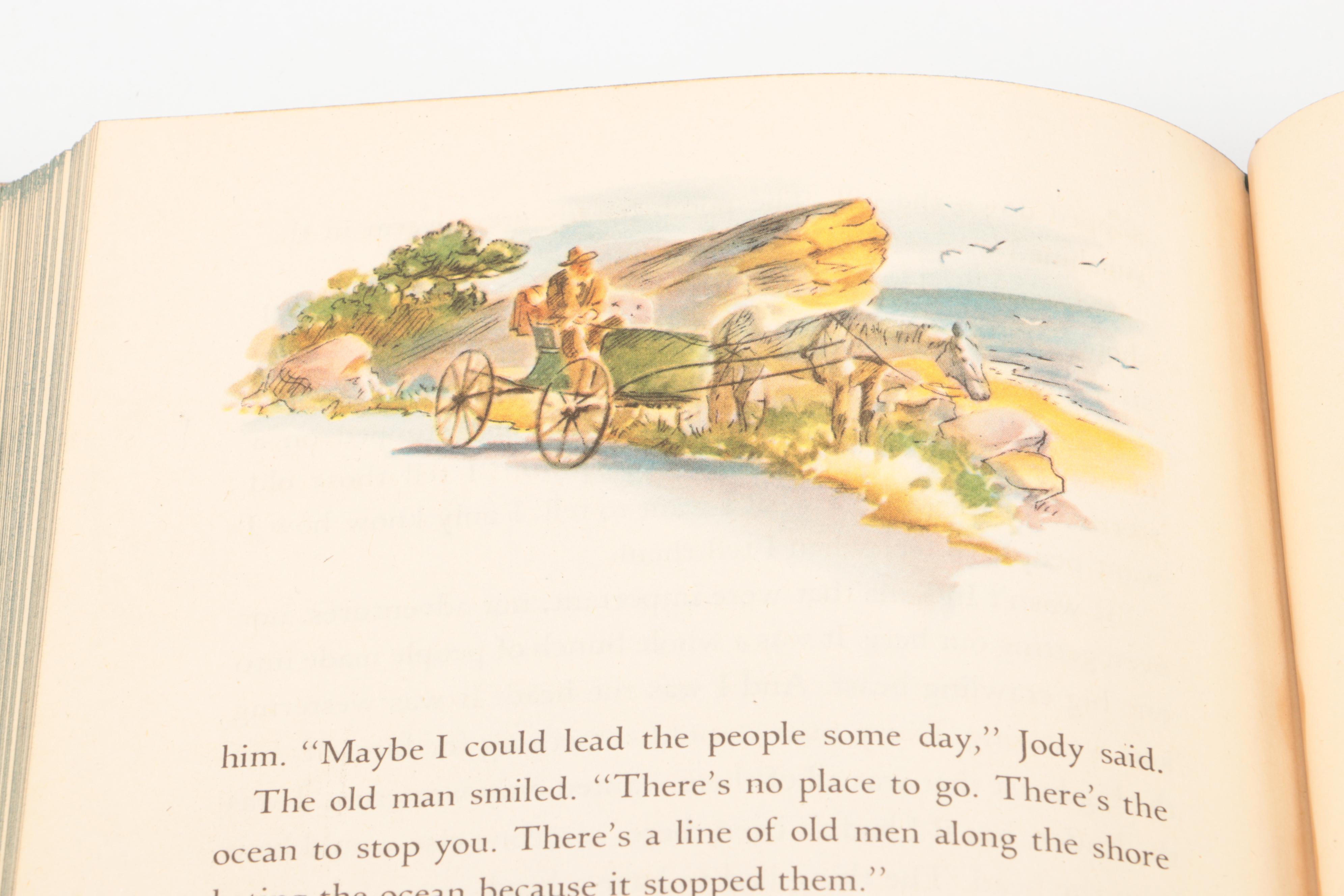 First Illustrated Edition "The Red Pony" by John Steinbeck, 1945