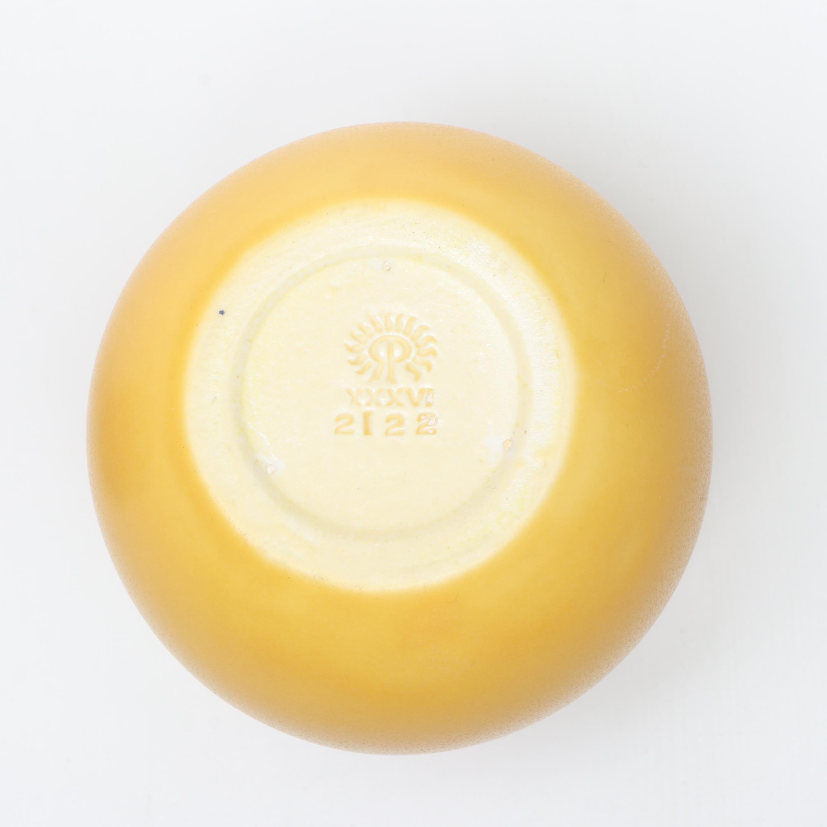 Rookwood Pottery Matte Glaze Production Vases, 1930s