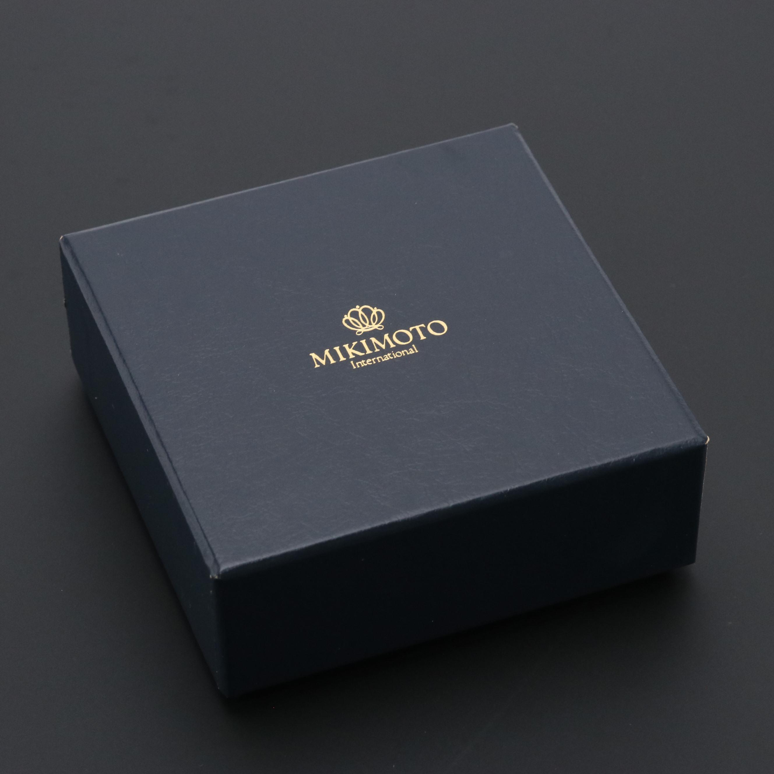 Mikimoto Pearl Teddy Bear Heart-Shape Jewelry Tray