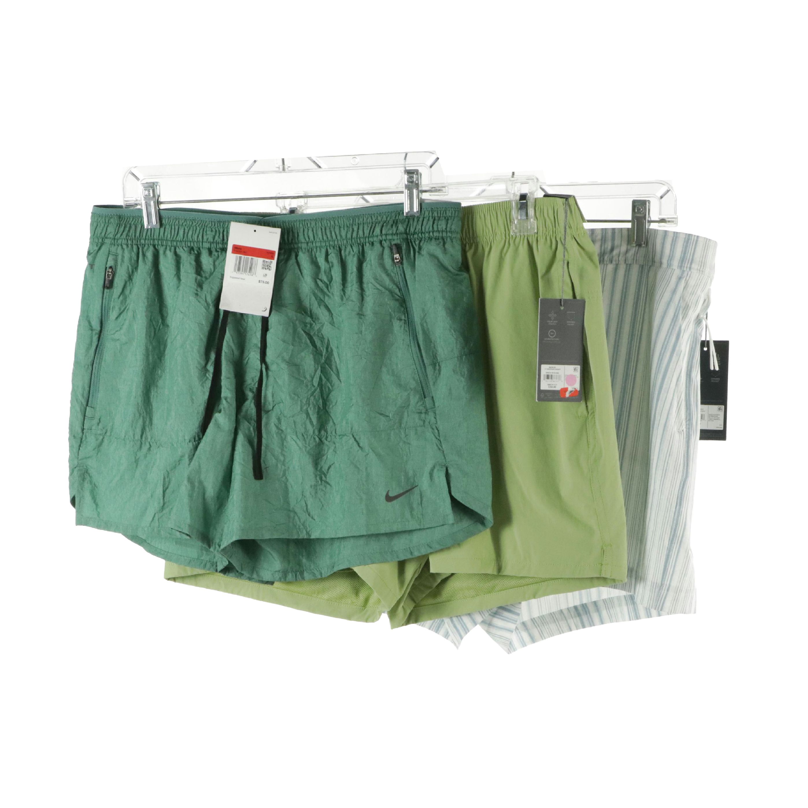 Men's Nike Stride Running Shorts, VRST Everyday and Swim Trunks, With Tags
