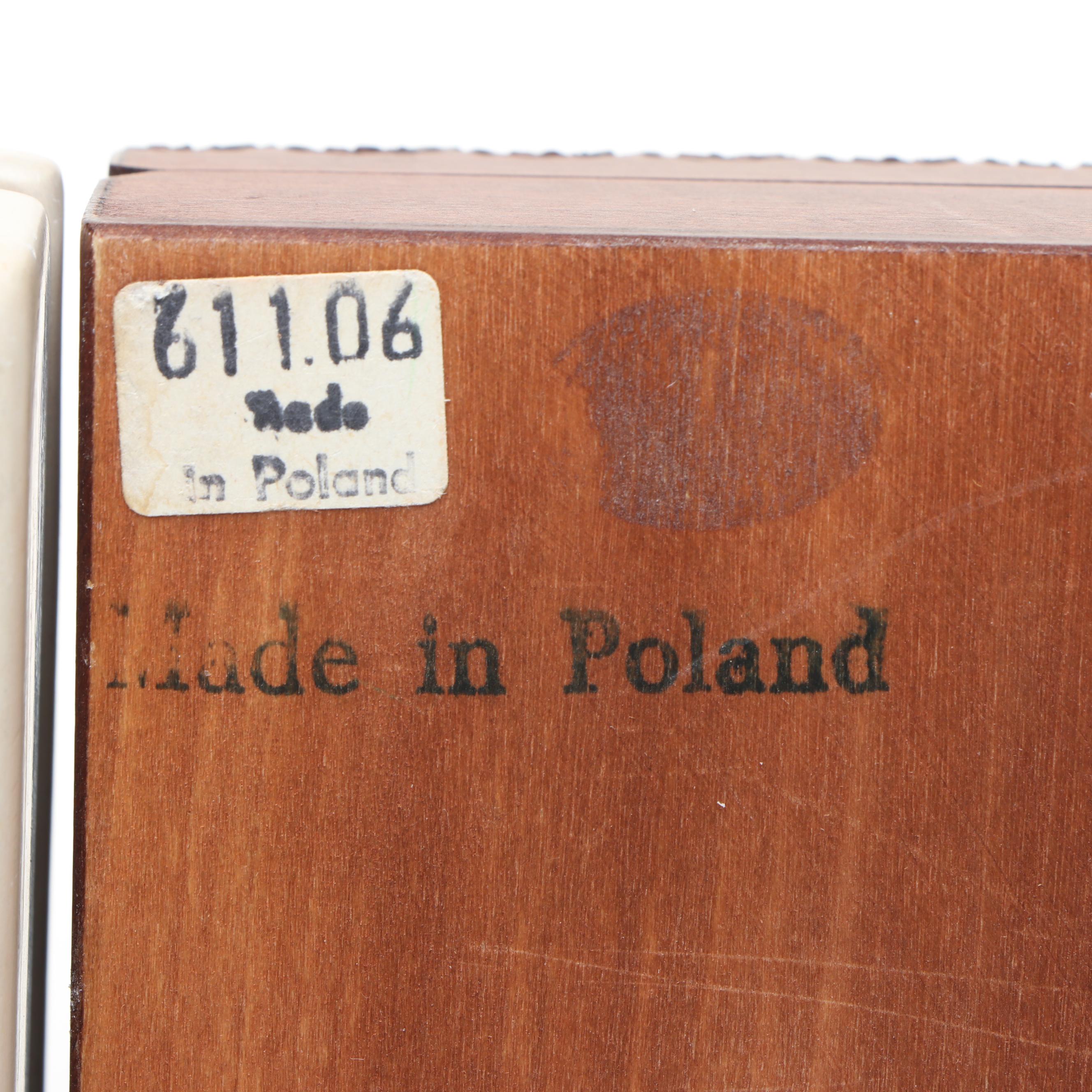 Kenyan Hand-Carved Soapstone Box with Polish Chip-Carved Sunflowers Wood Box