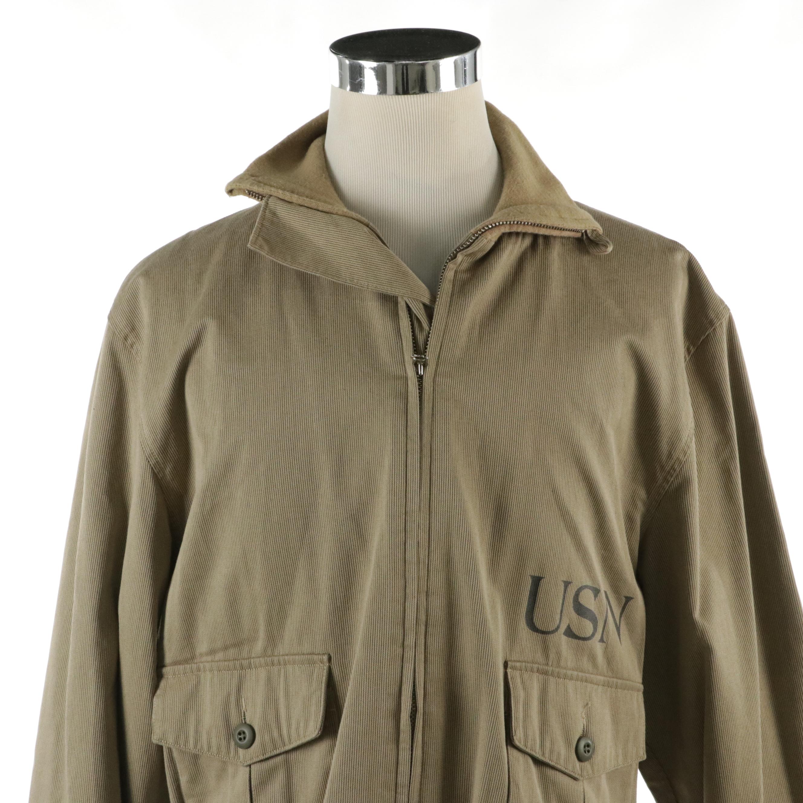 Men's Will & Geiger and Avirex Limited Brown Leather Bomber Jacket & Zip Jacket