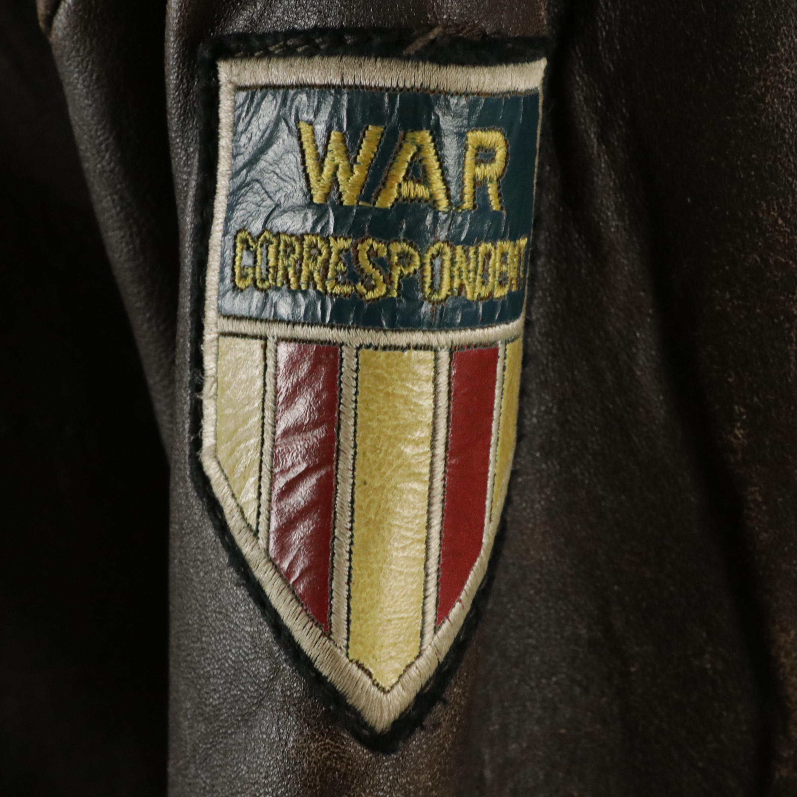 Men's Will & Geiger and Avirex Limited Brown Leather Bomber Jacket & Zip Jacket