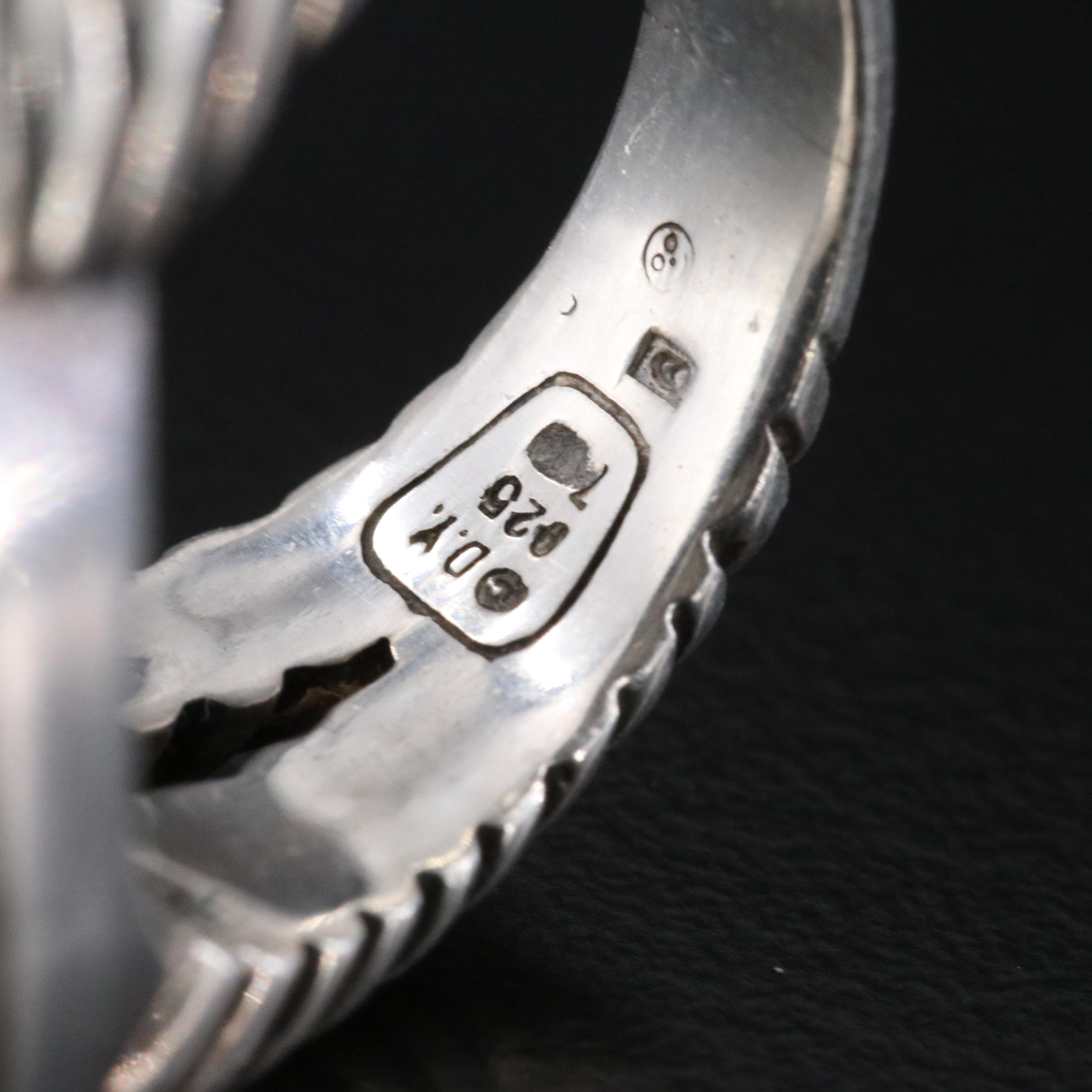 David Yurman Albion Black Onyx and 0.29 CTW Diamond Ring