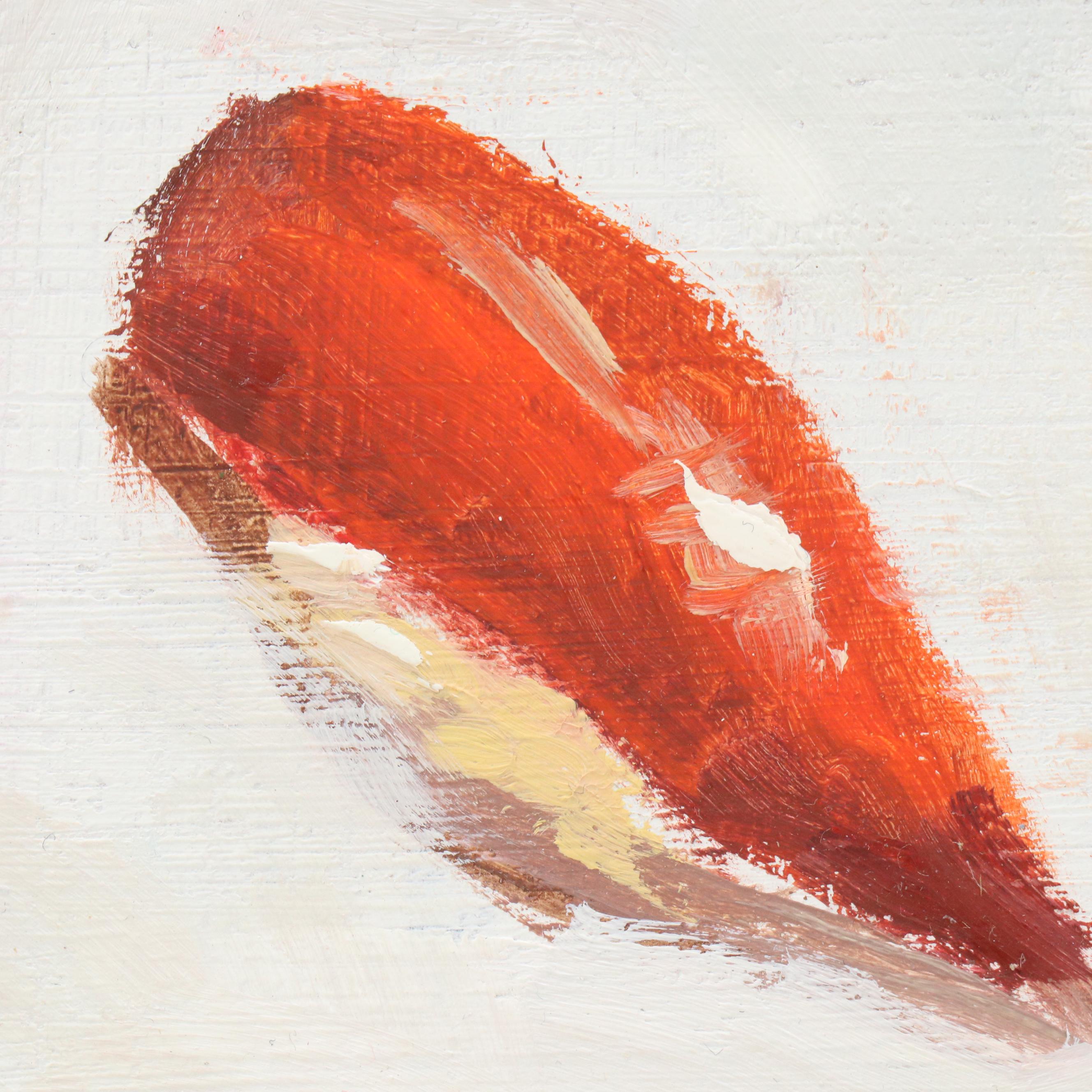 Natalia Demenko Still Life Oil Painting of Sushi, 21st Century