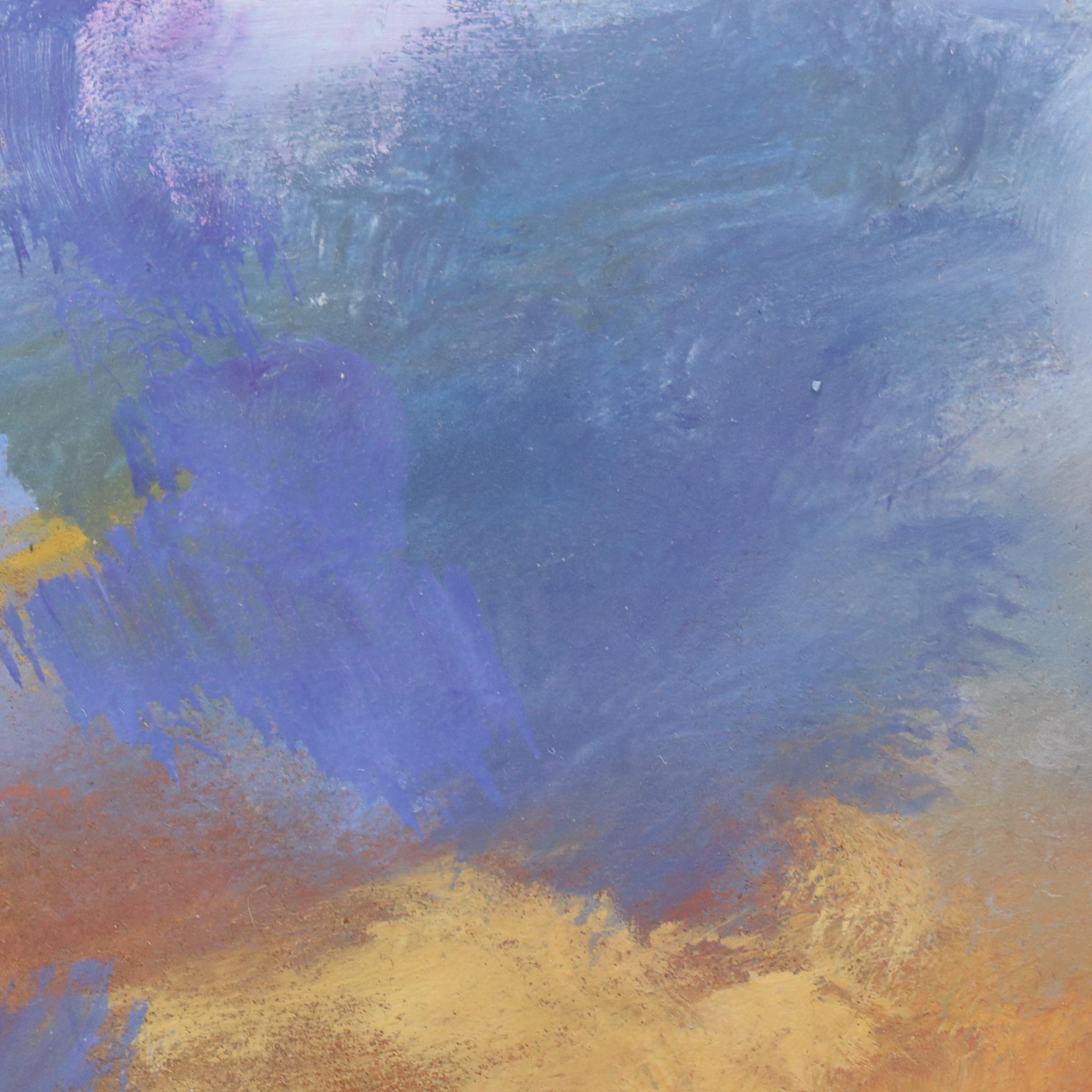 Natalia Demenko Landscape Oil Painting of Sunset, 21st Century