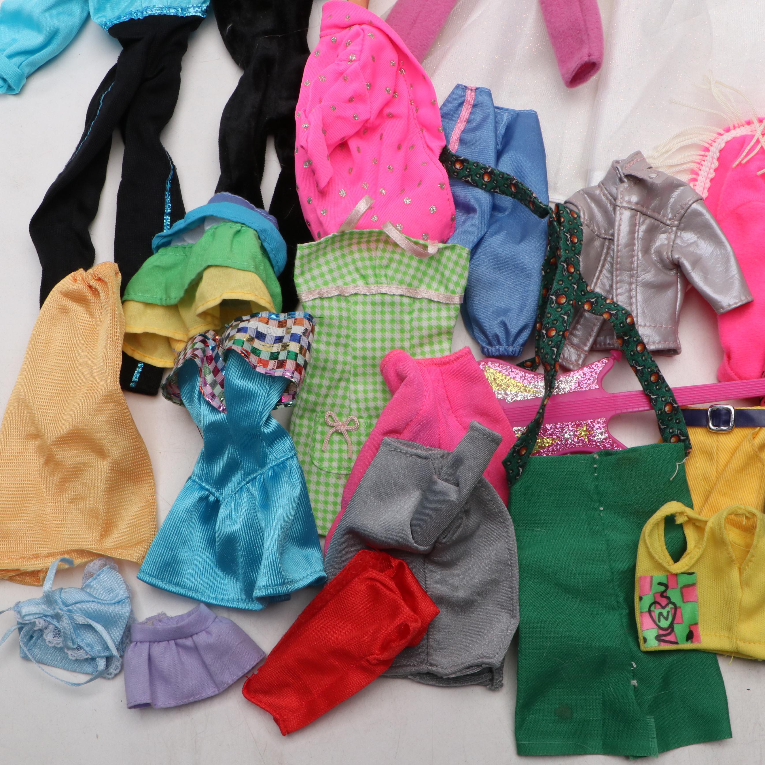 Mattel Barbie Doll with Clothes, Late 20th Century