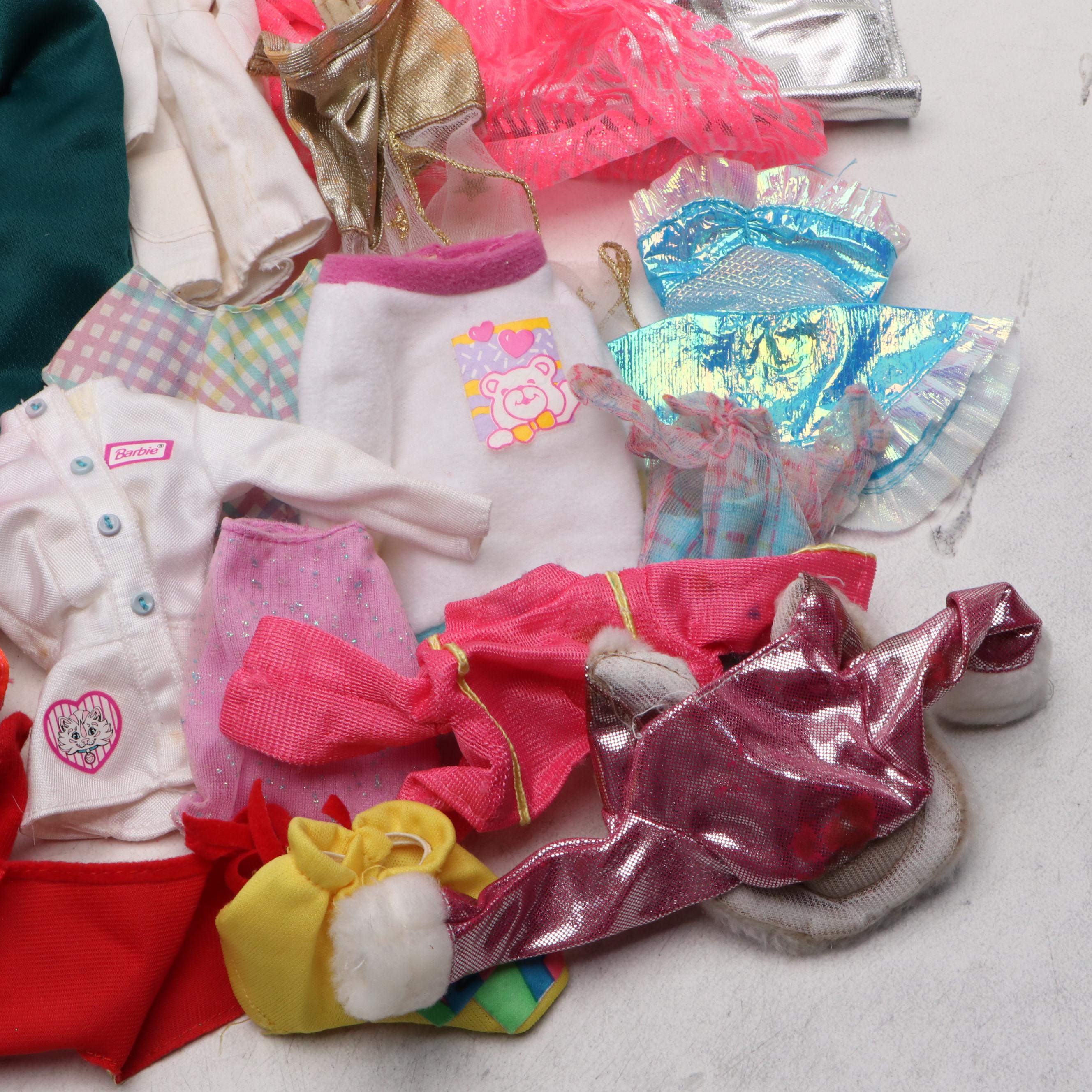 Mattel Barbie Doll with Clothes, Late 20th Century