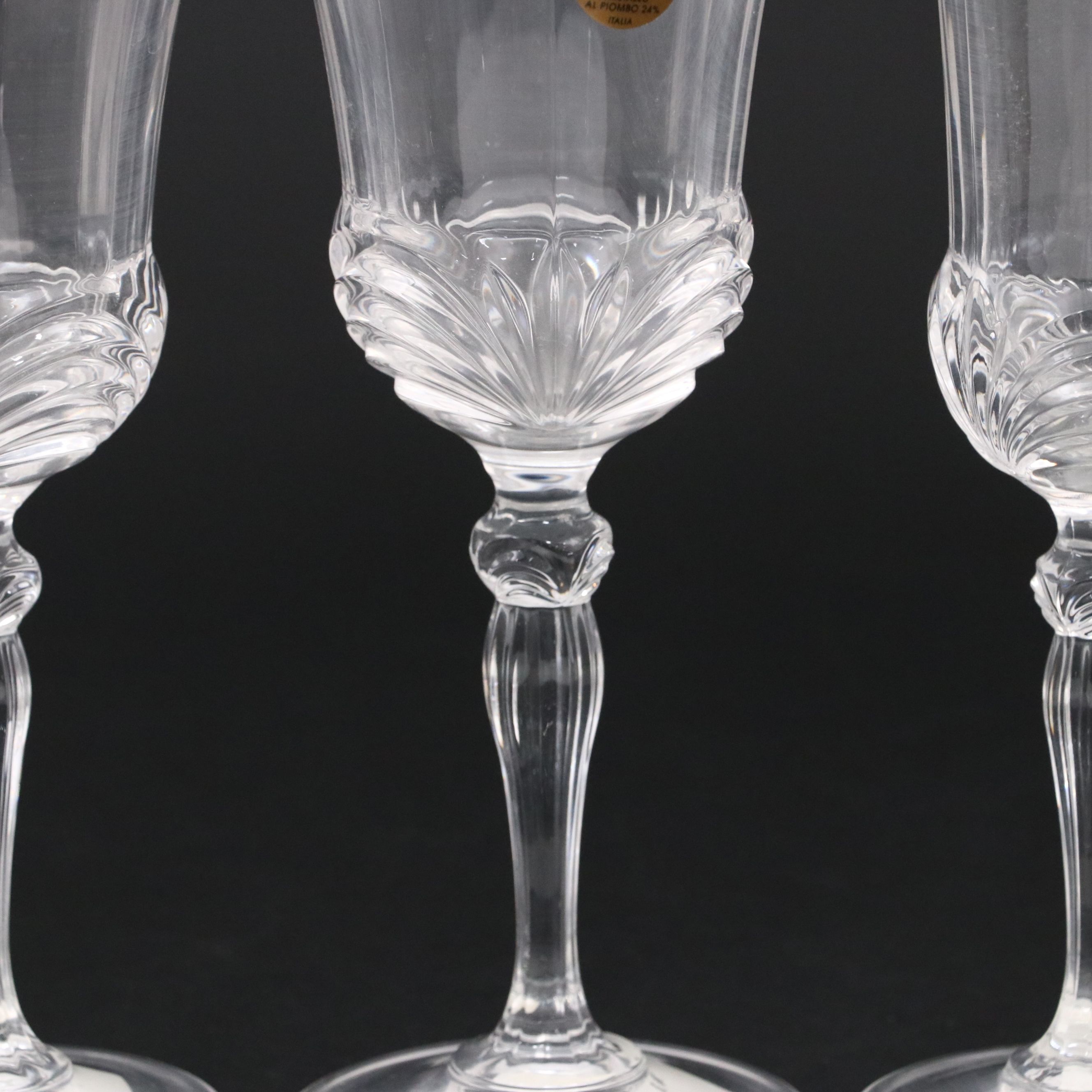 Royal Crystal Rock "Aurea Gold" Crystal Stemware