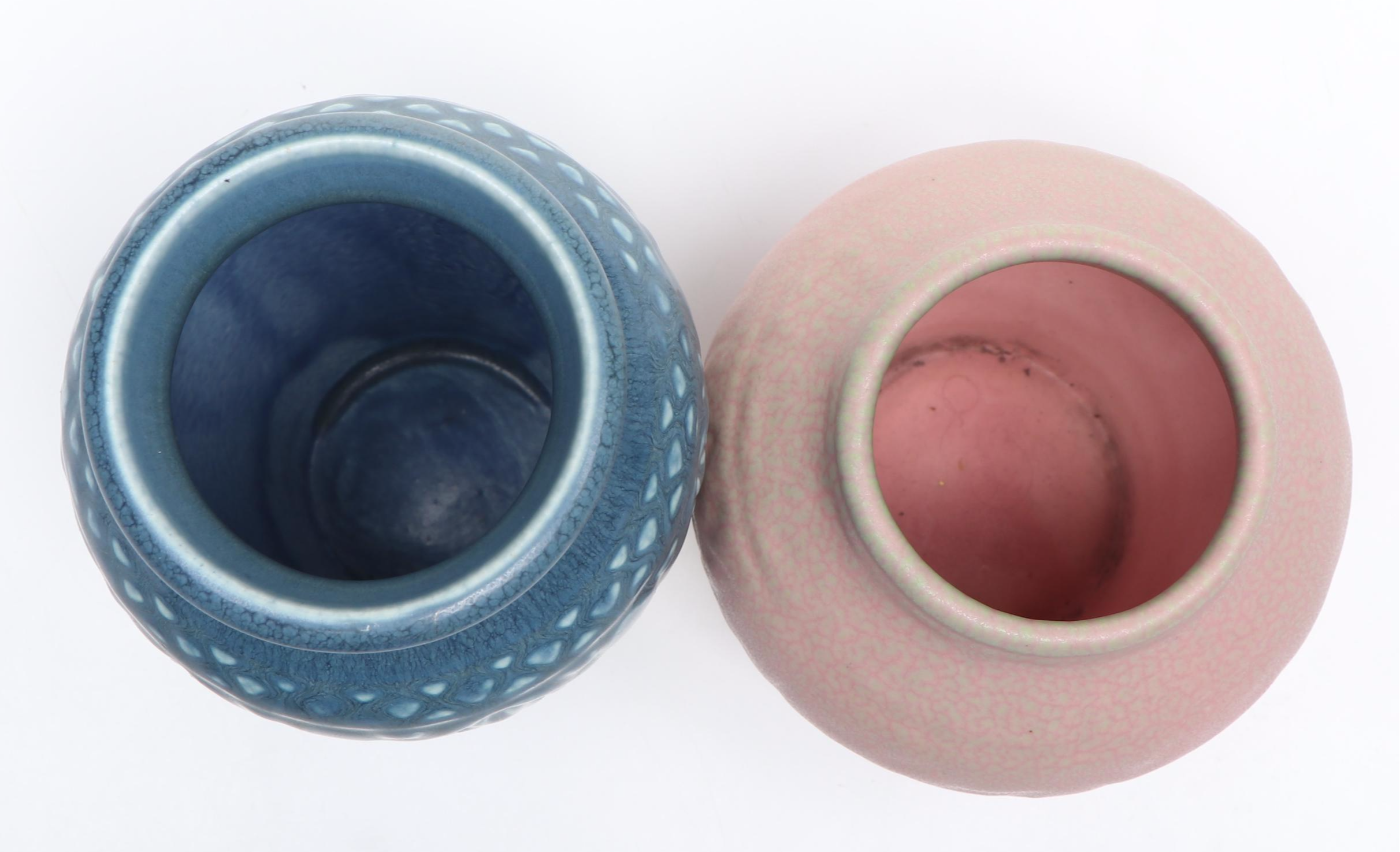 Rookwood Pottery Matte Glaze Ceramic Vases, Early to Mid-20th Century