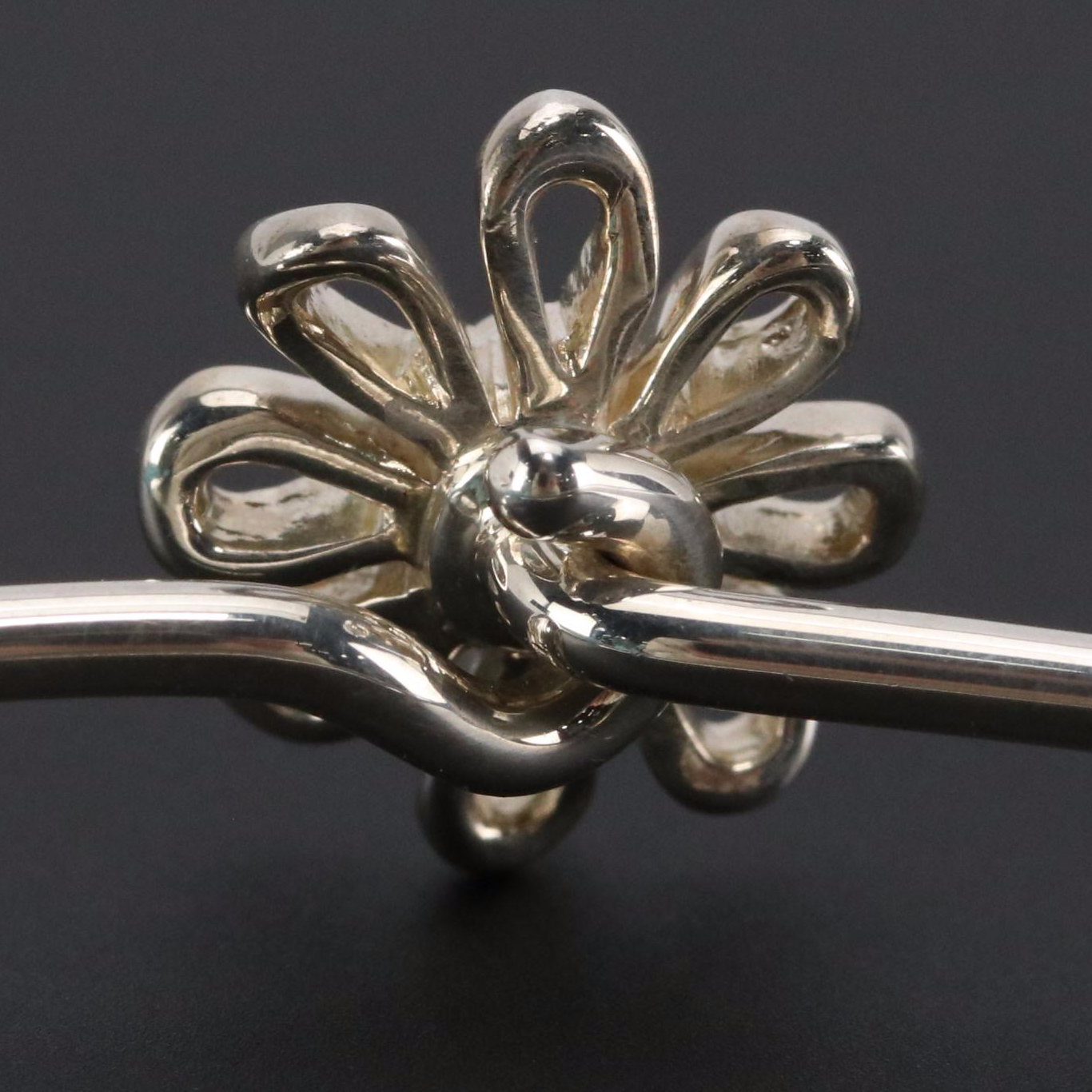 Paloma Picasso for Tiffany & Co. Daisy Sterling Wire Bracelet in Box