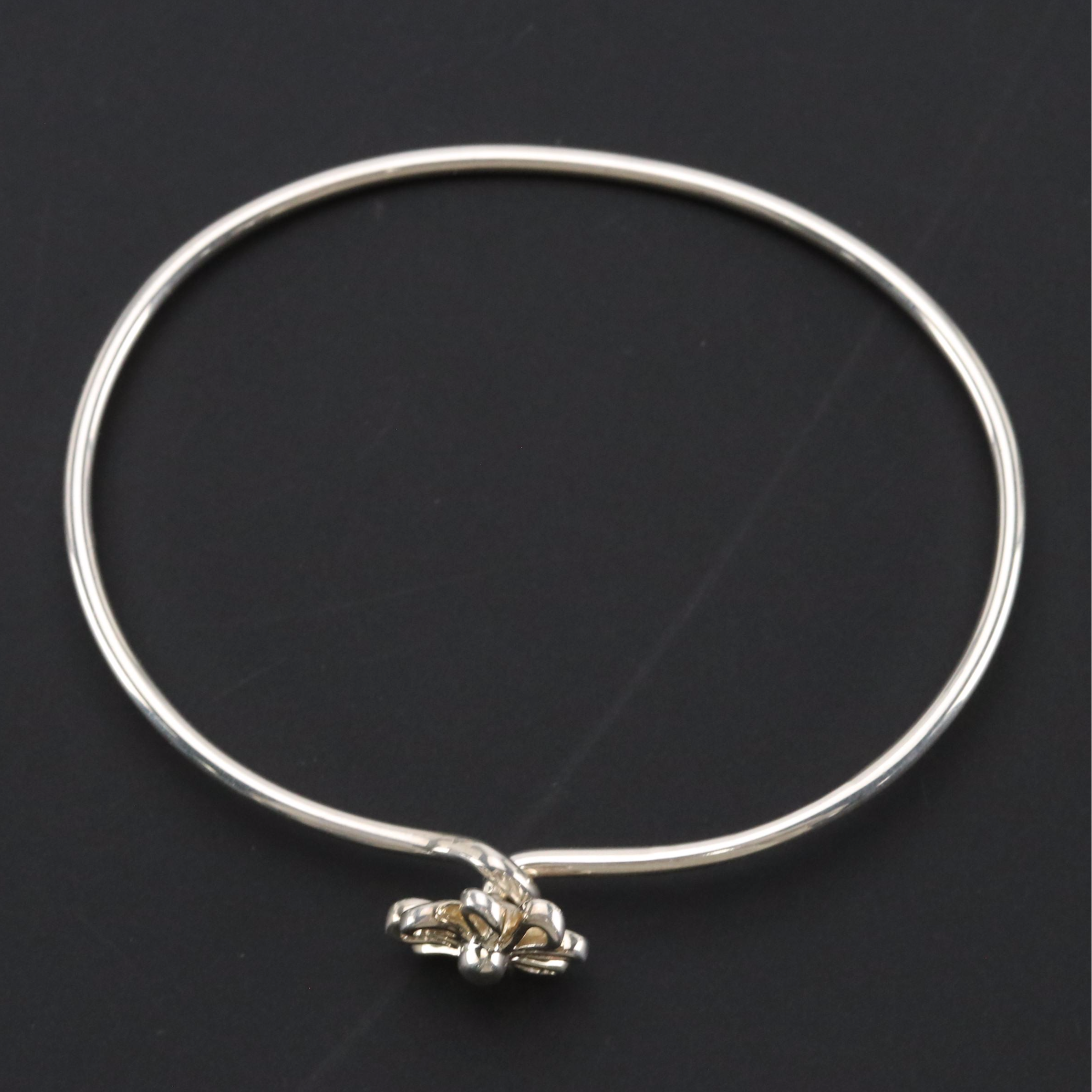 Paloma Picasso for Tiffany & Co. Daisy Sterling Wire Bracelet in Box