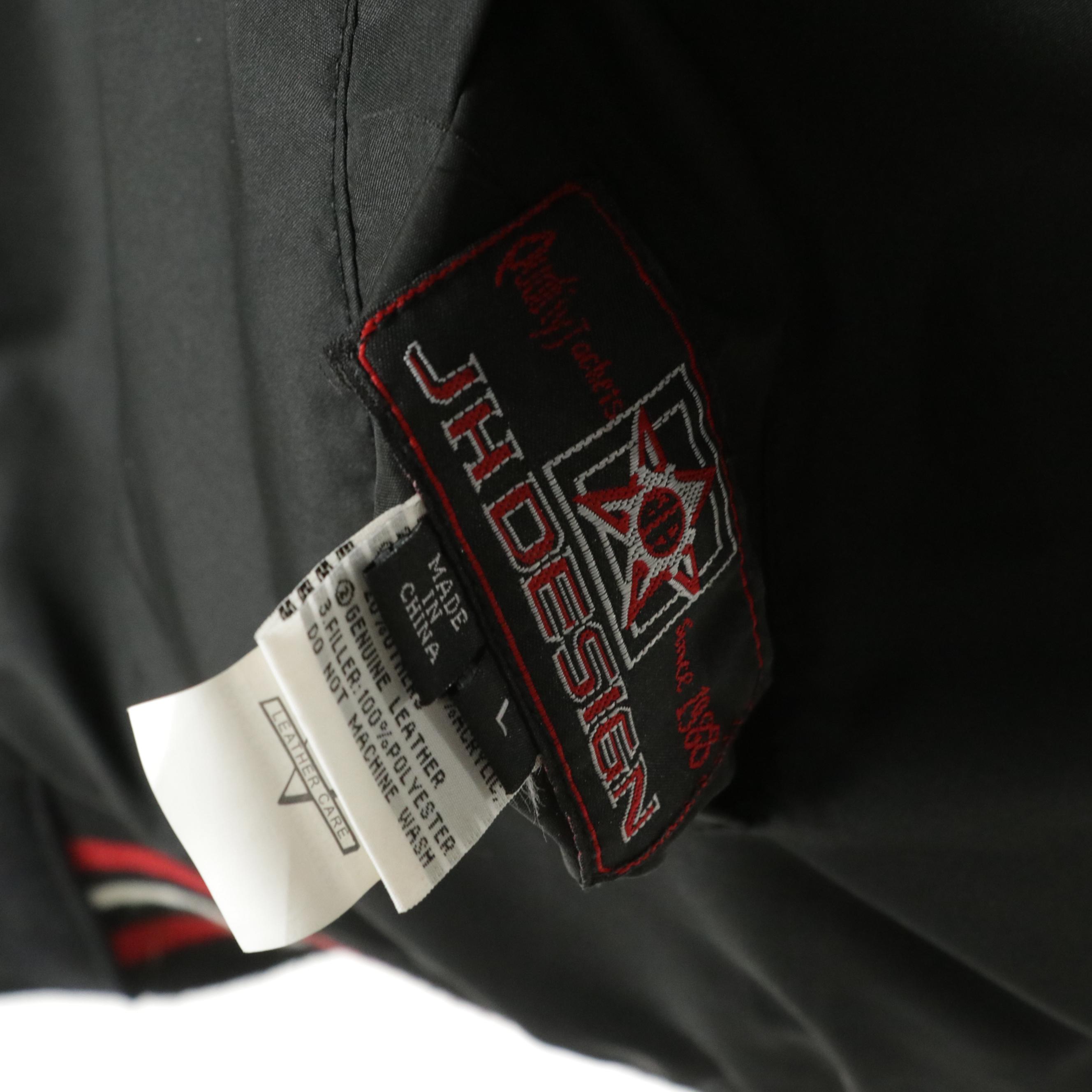 Men's JH Design Ohio State Buckeyes Reversible Bomber Jacket