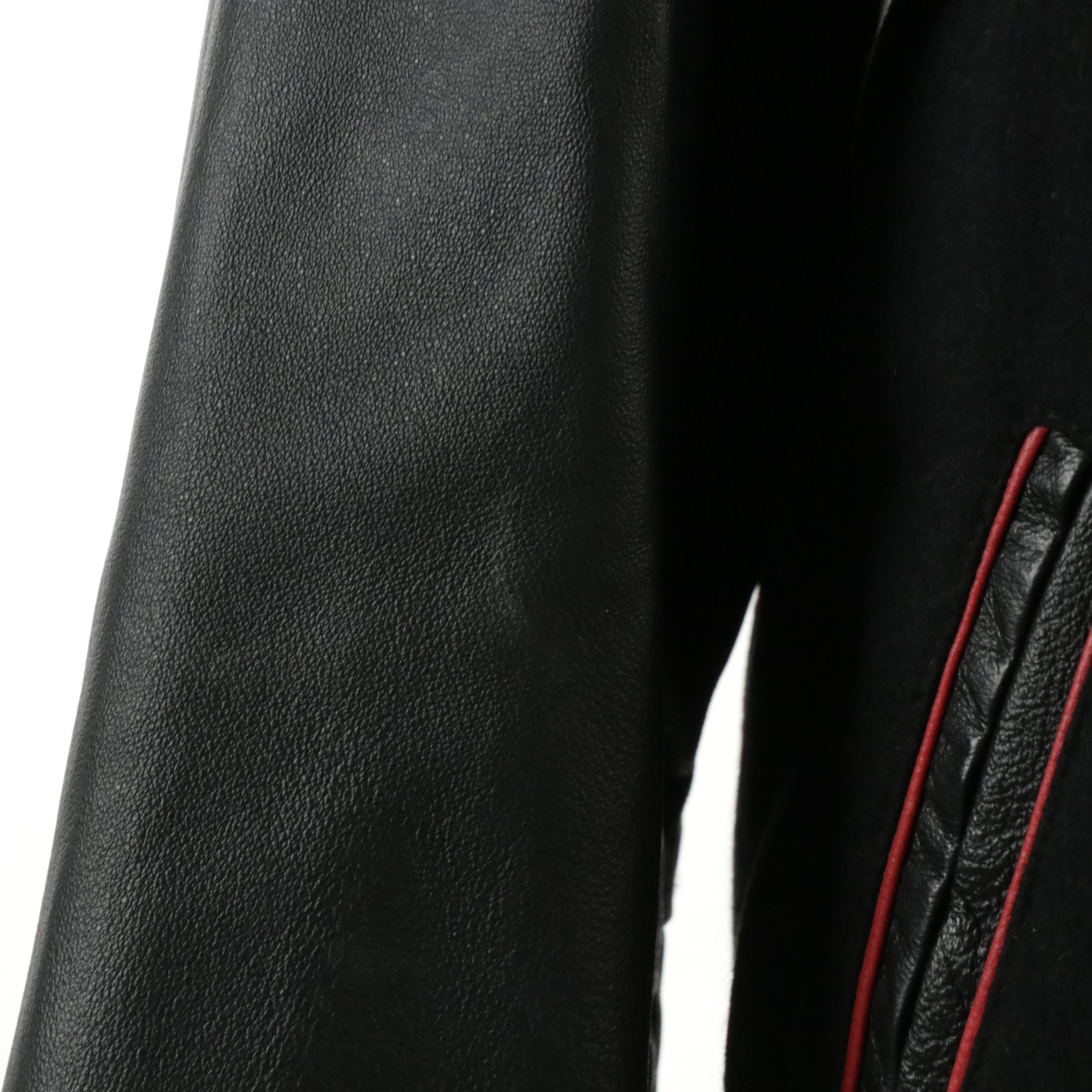 Men's JH Design Ohio State Buckeyes Reversible Bomber Jacket