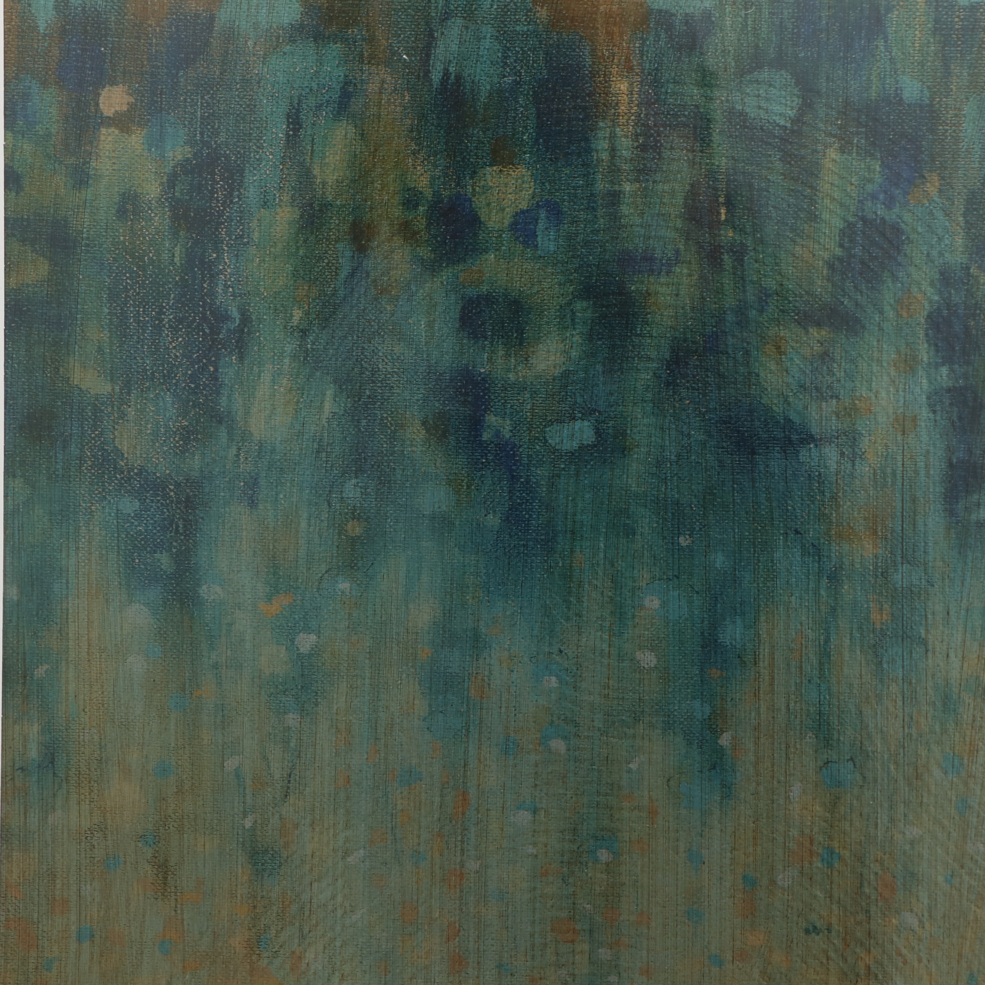 Textured Digital Print "Rain Abstract I" After Danhui Nai