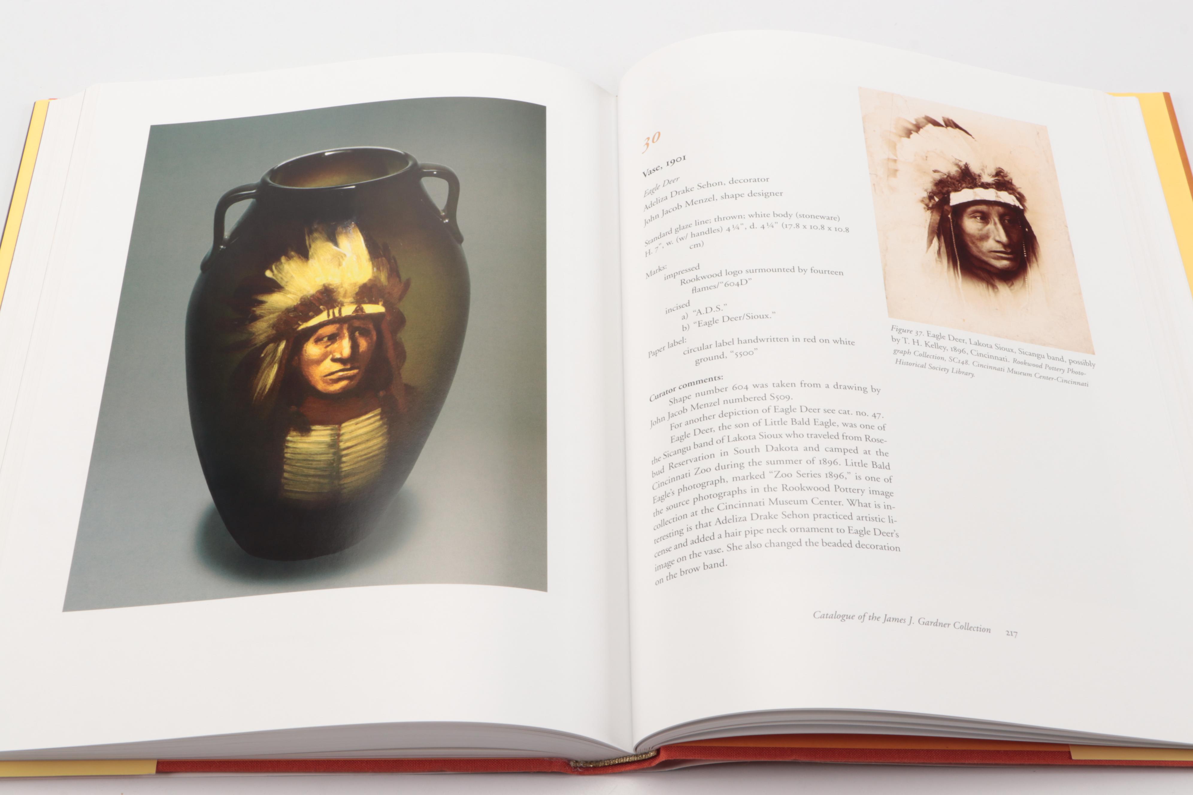 First Edition "Rookwood and the American Indian" by Anita J. Ellis, 2007