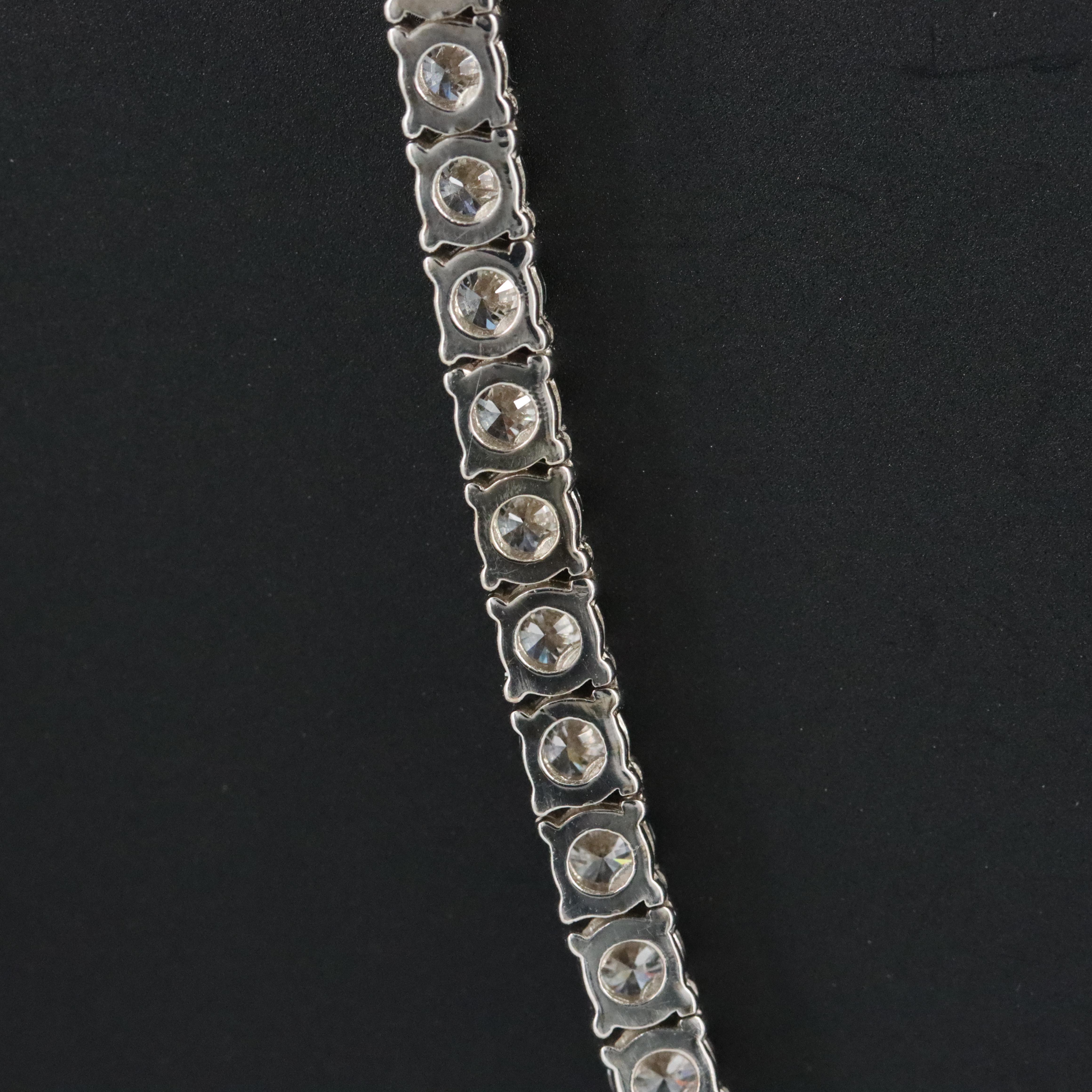 14K 12.77 CTW Lab Grown Diamond Necklace