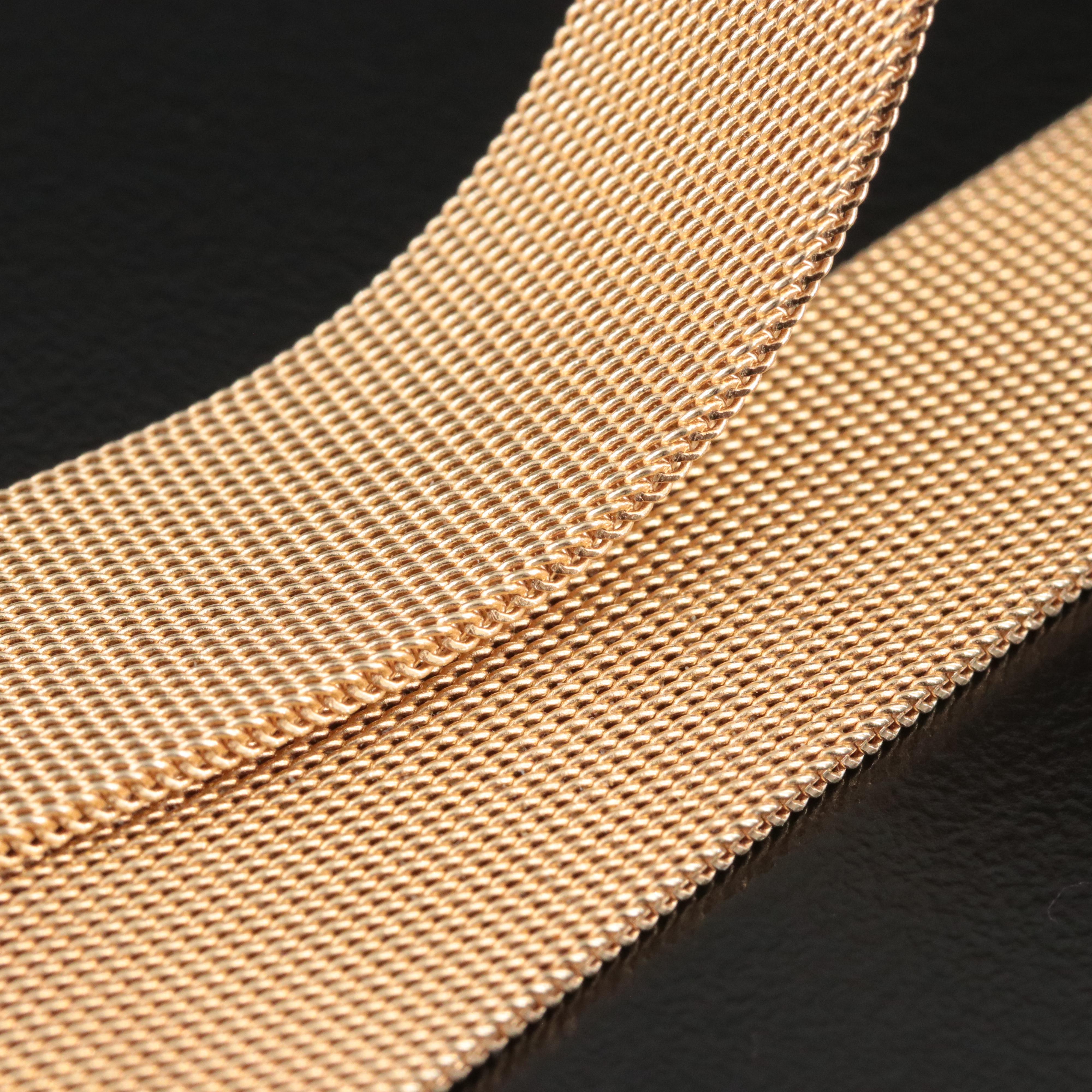 Italian 14K Buckle Bracelet