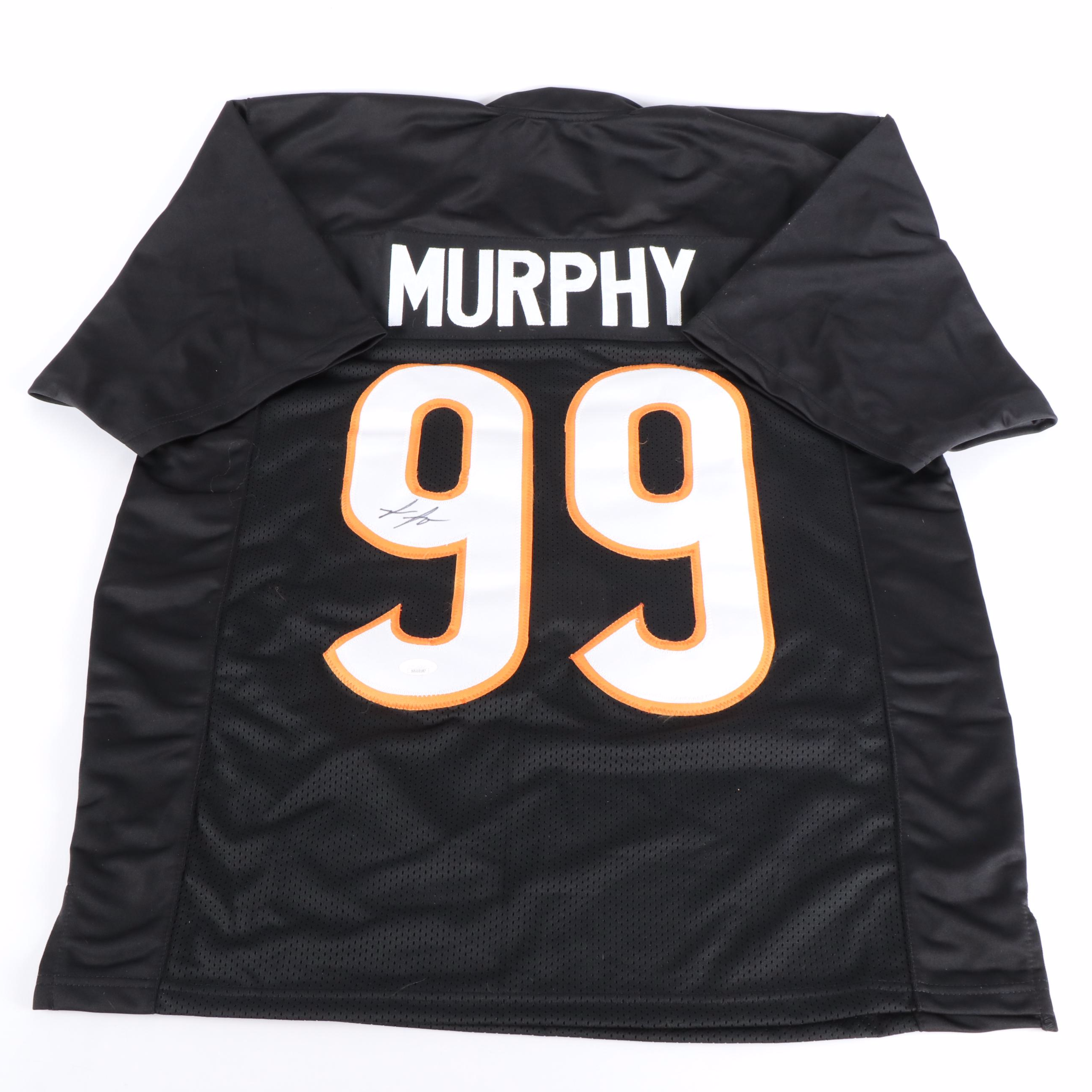 Myles Murphy Signed Cincinnati Bengals Football Jersey, JSA