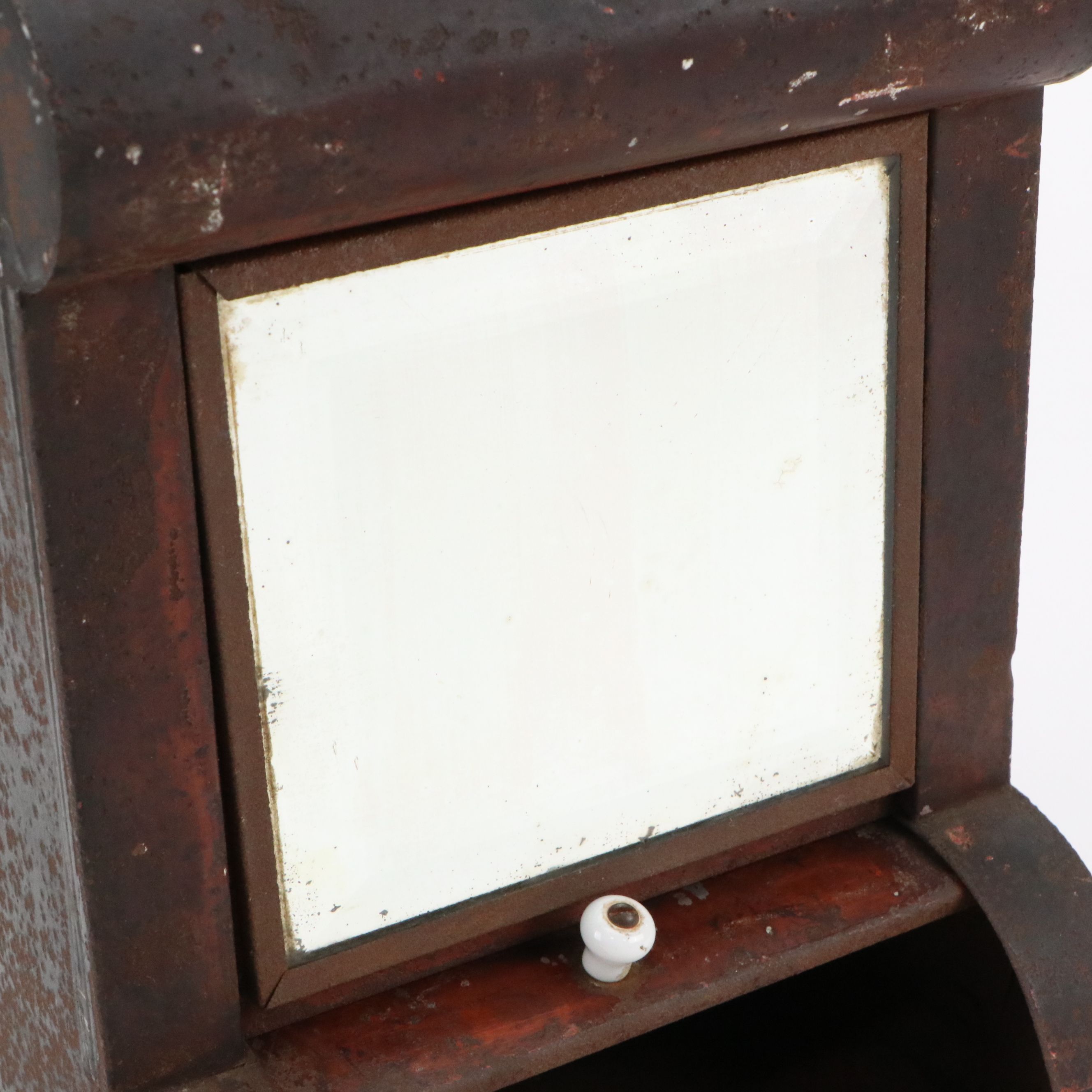 Painted Tin General Store Spice or Coffee Countertop Bin