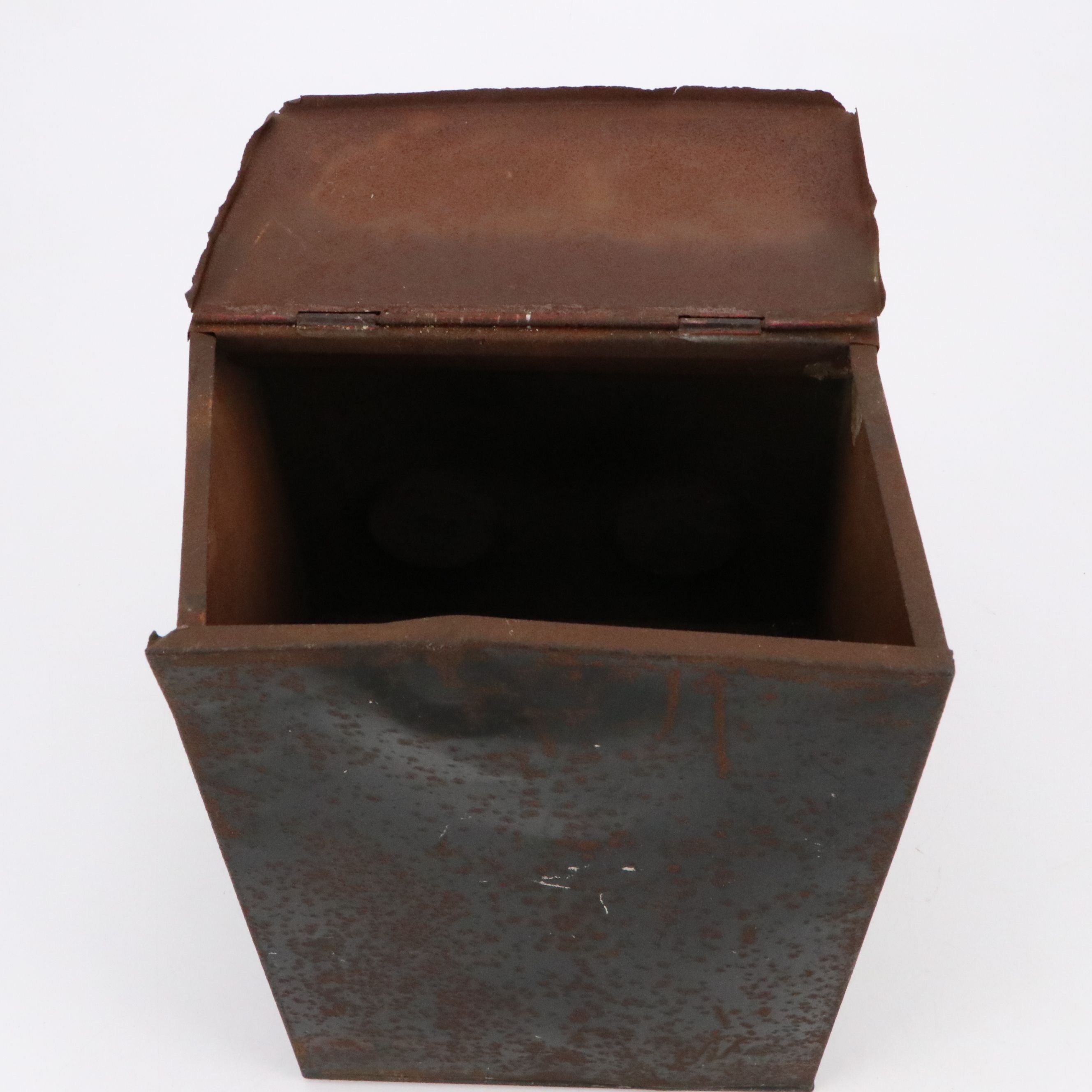 Painted Tin General Store Spice or Coffee Countertop Bin