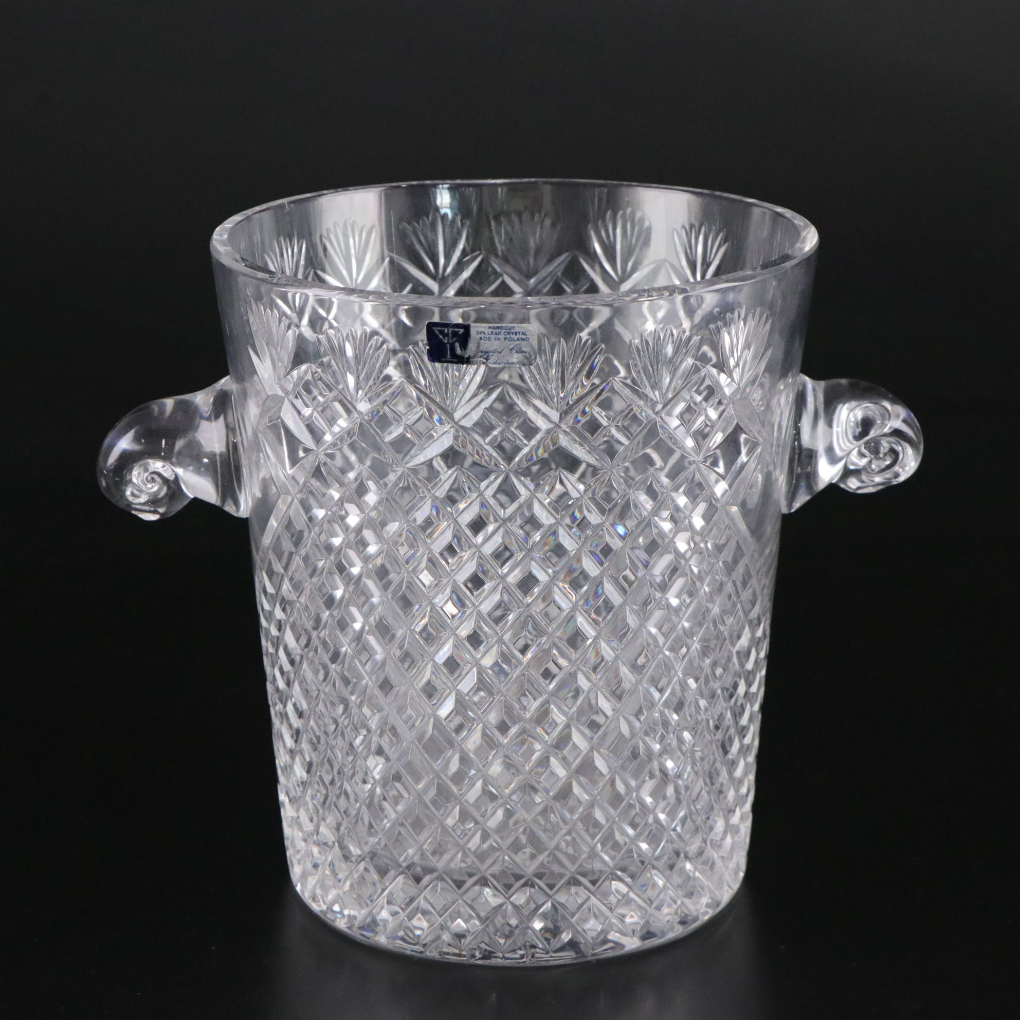 Crystal Clear Industries Cut Crystal Champagne Bucket