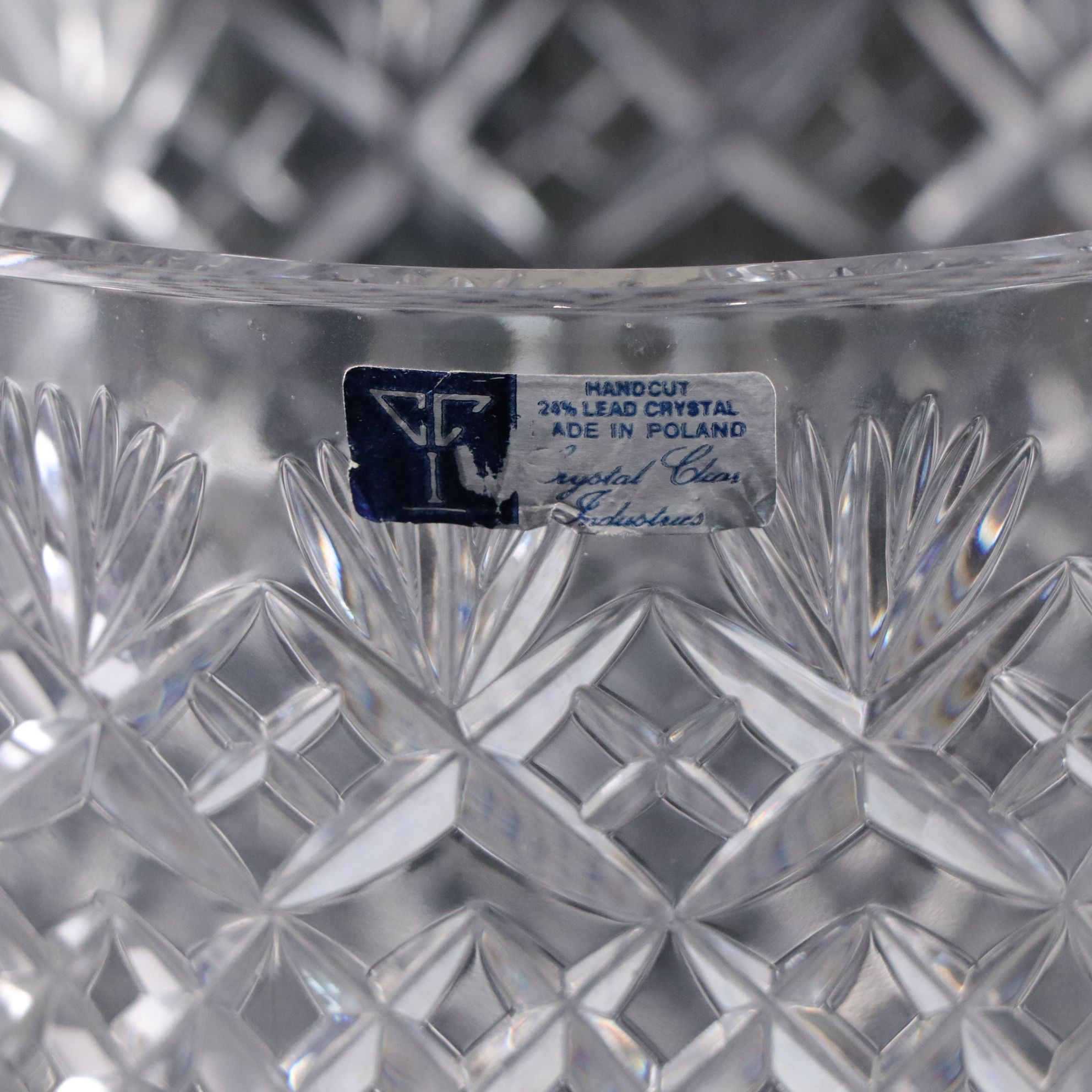 Crystal Clear Industries Cut Crystal Champagne Bucket
