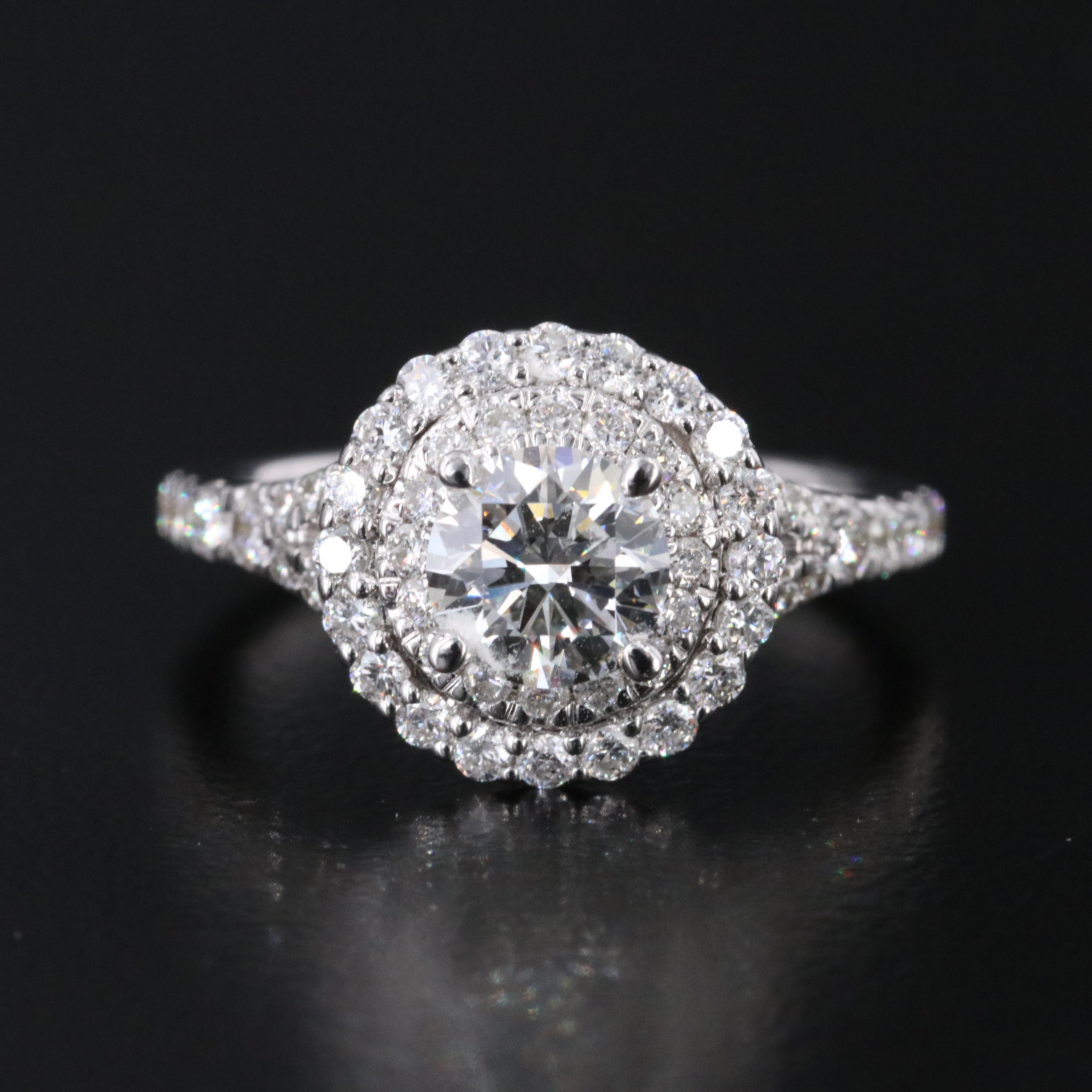 14K 1.47 CTW Lab Grown Diamond Ring with IGI Report