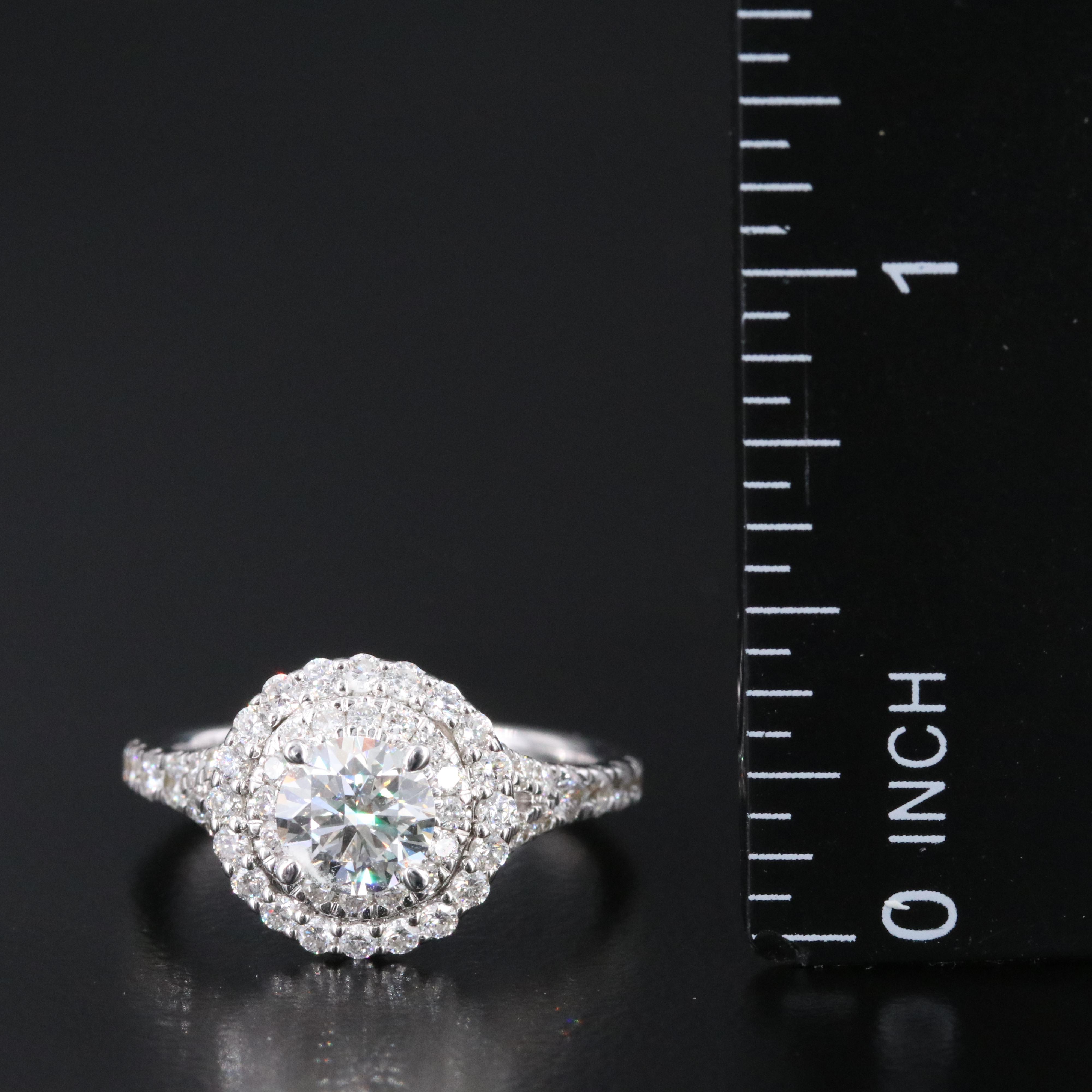 14K 1.47 CTW Lab Grown Diamond Ring with IGI Report