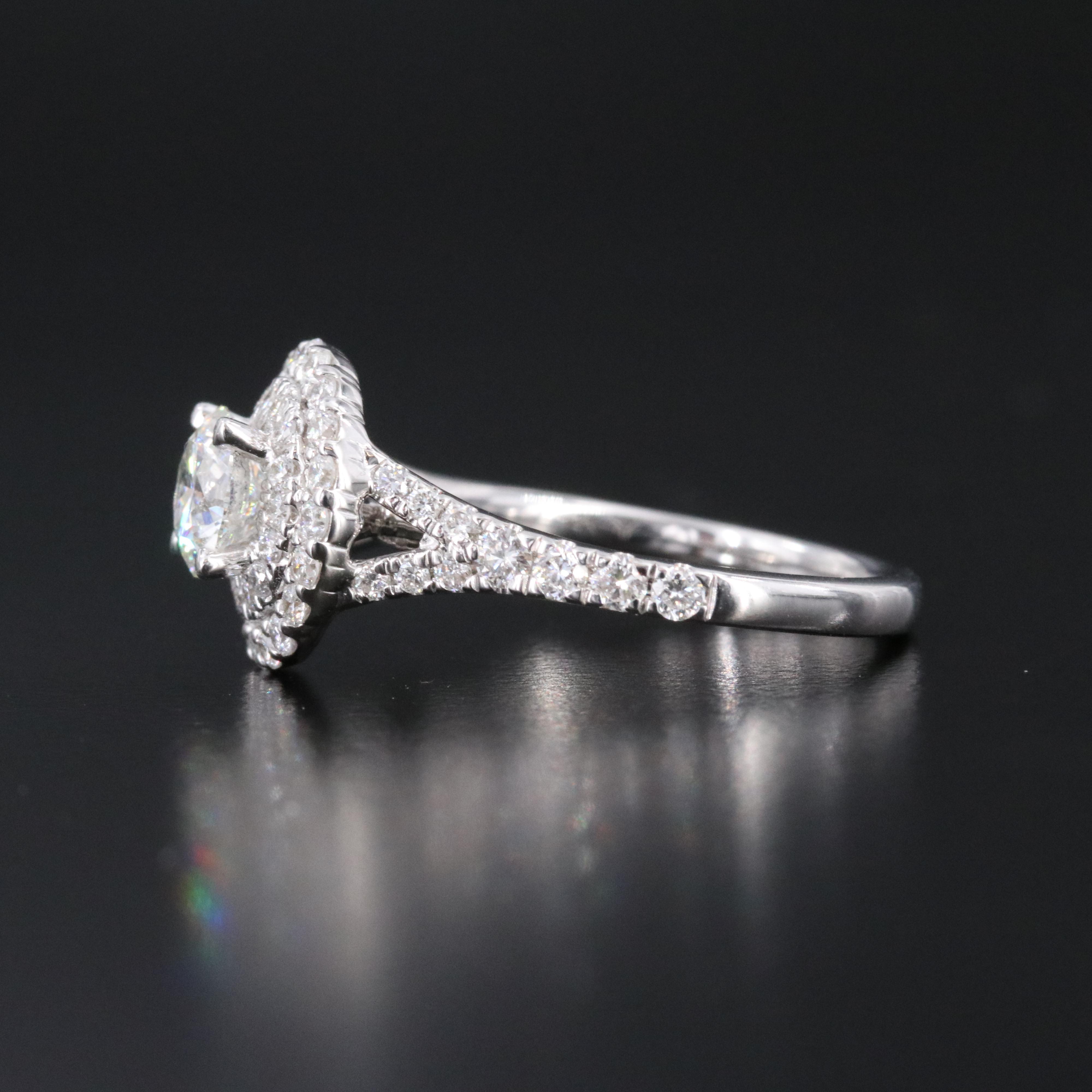 14K 1.47 CTW Lab Grown Diamond Ring with IGI Report