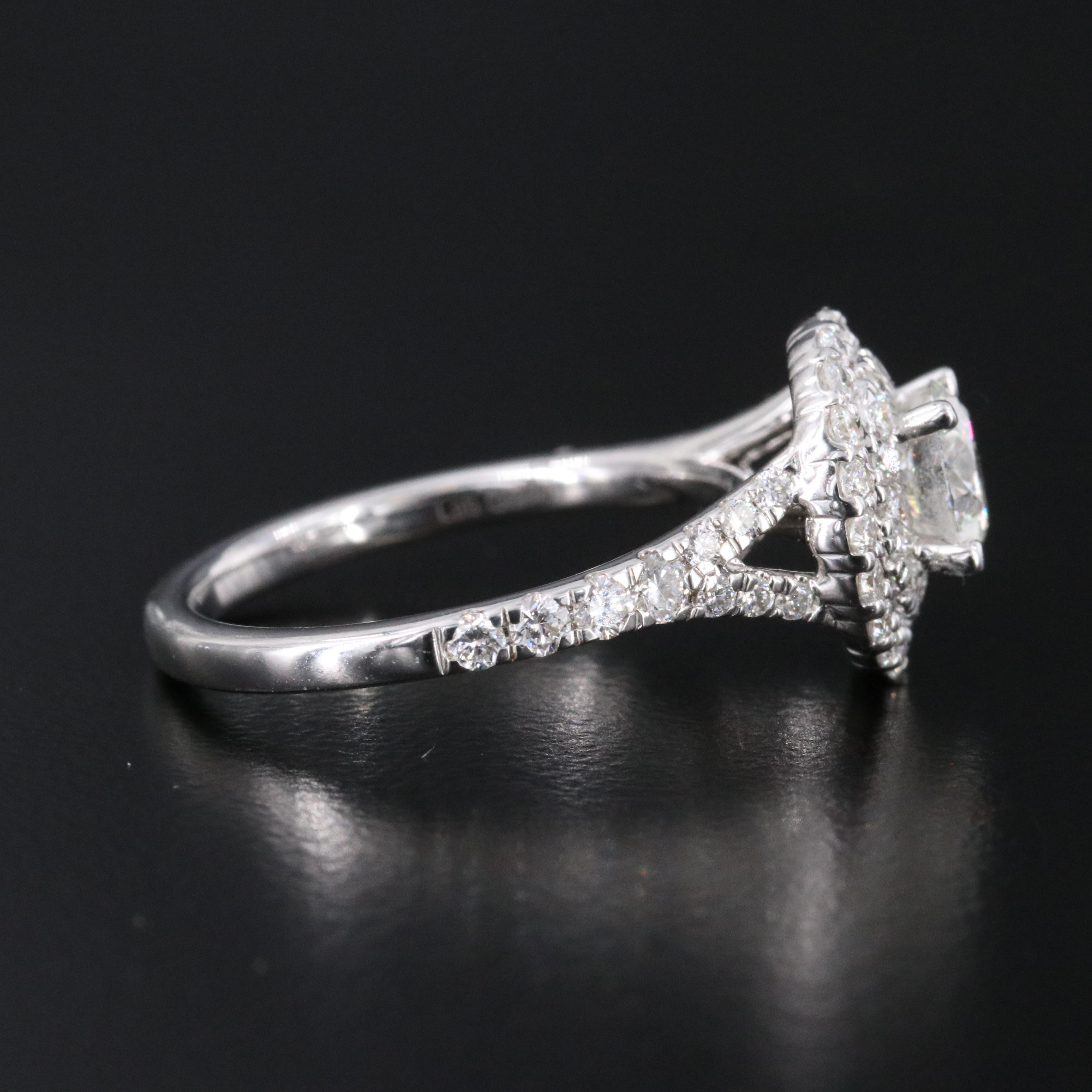 14K 1.47 CTW Lab Grown Diamond Ring with IGI Report