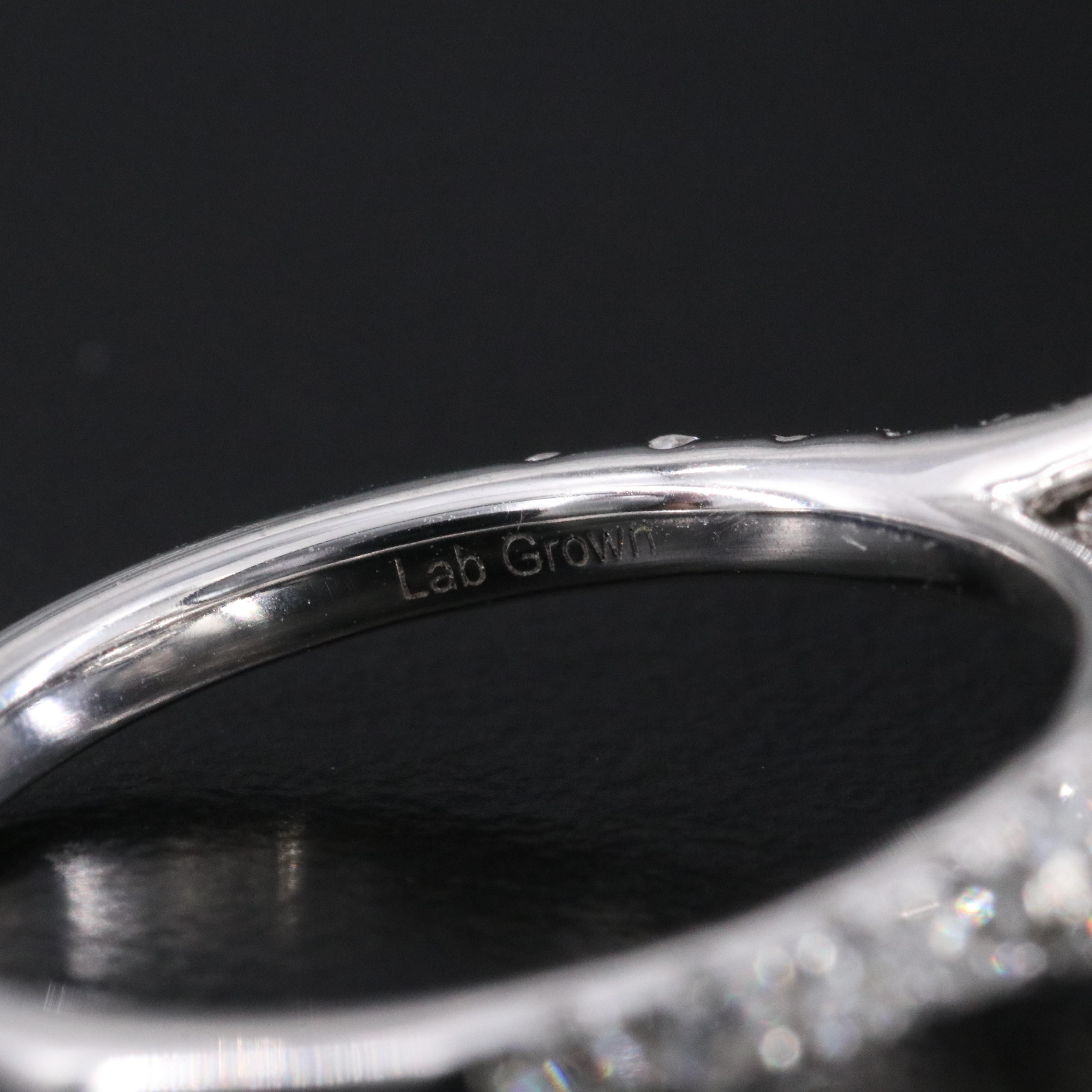 14K 1.47 CTW Lab Grown Diamond Ring with IGI Report