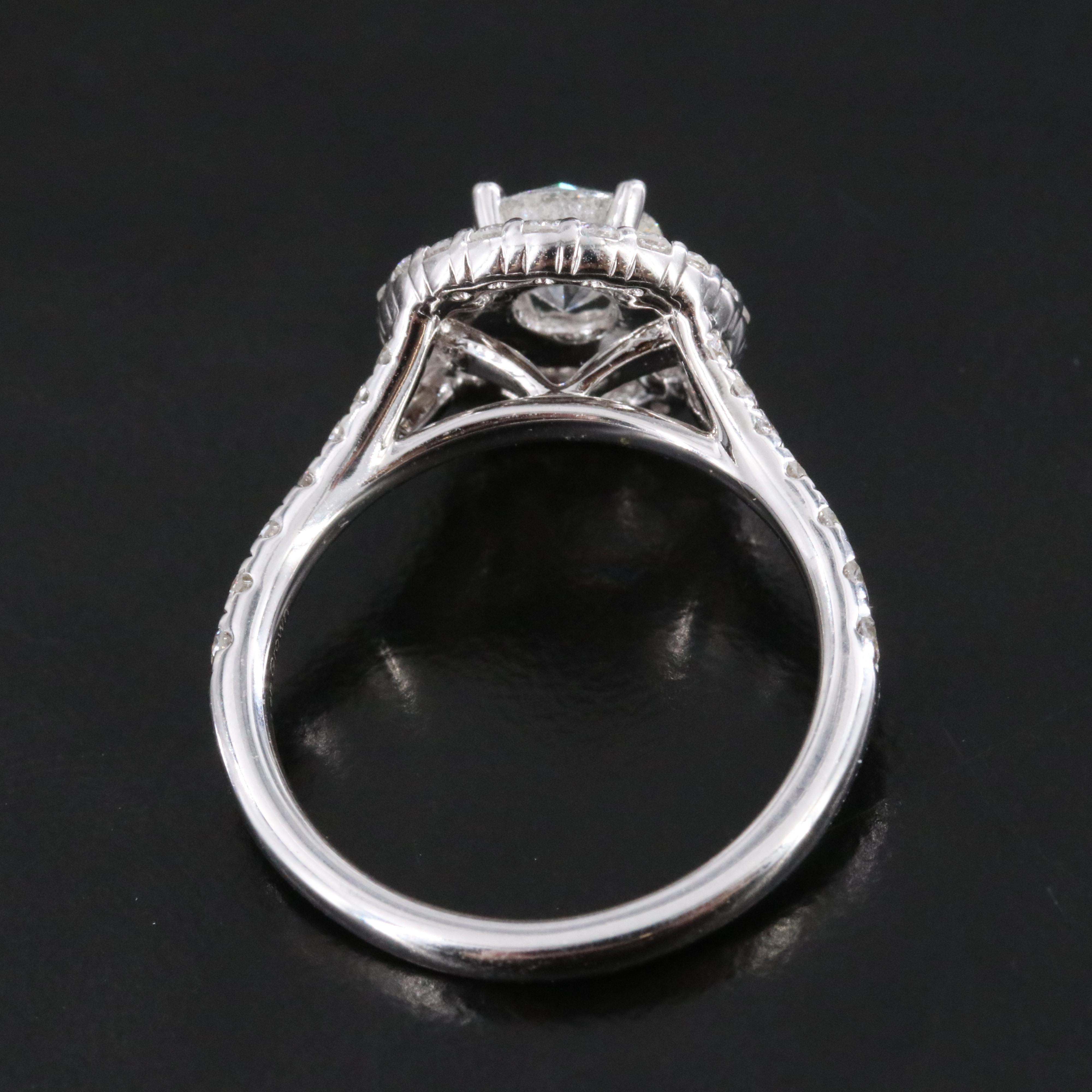 14K 1.47 CTW Lab Grown Diamond Ring with IGI Report