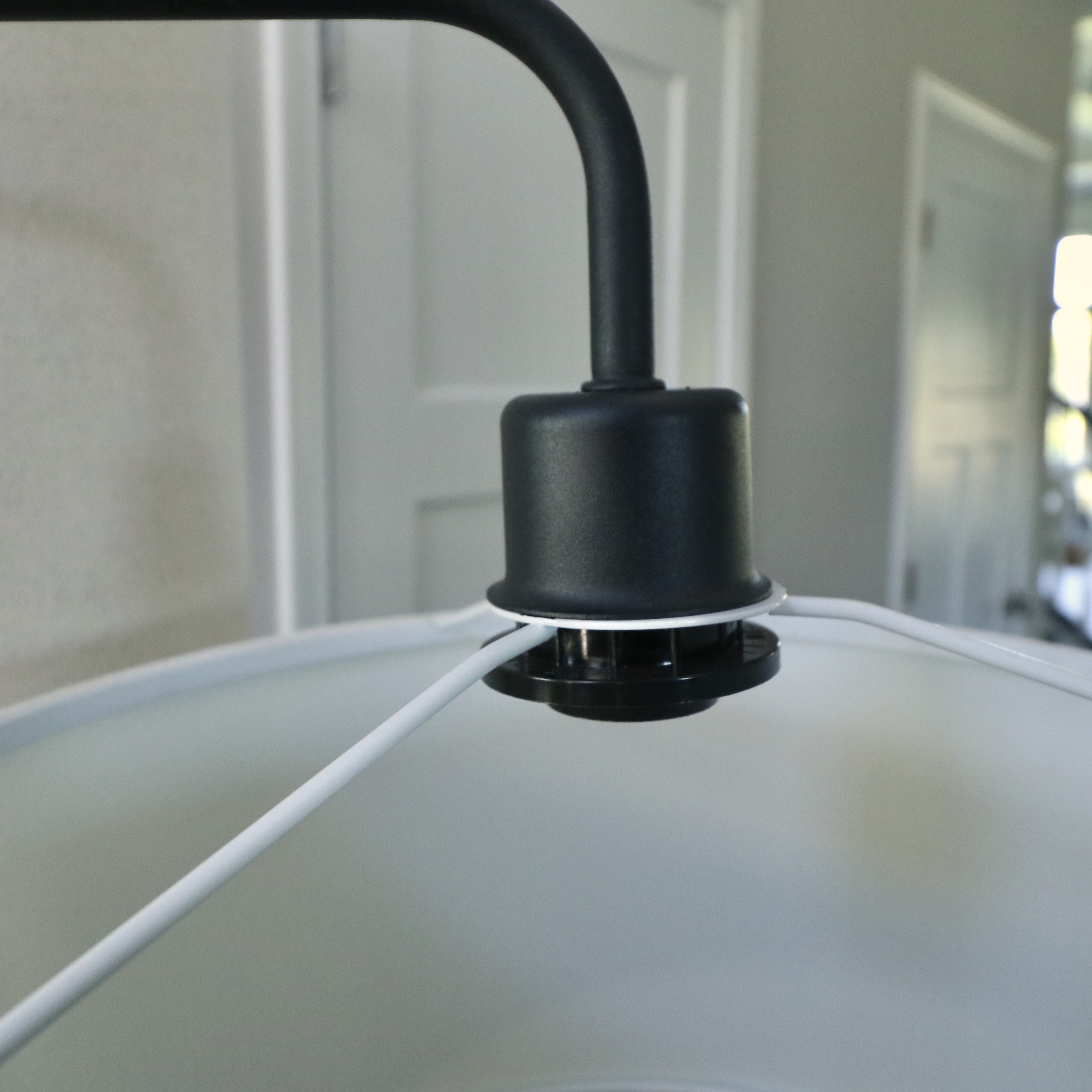 Lite Source Metal and Other Floor Lamp with USB Ports