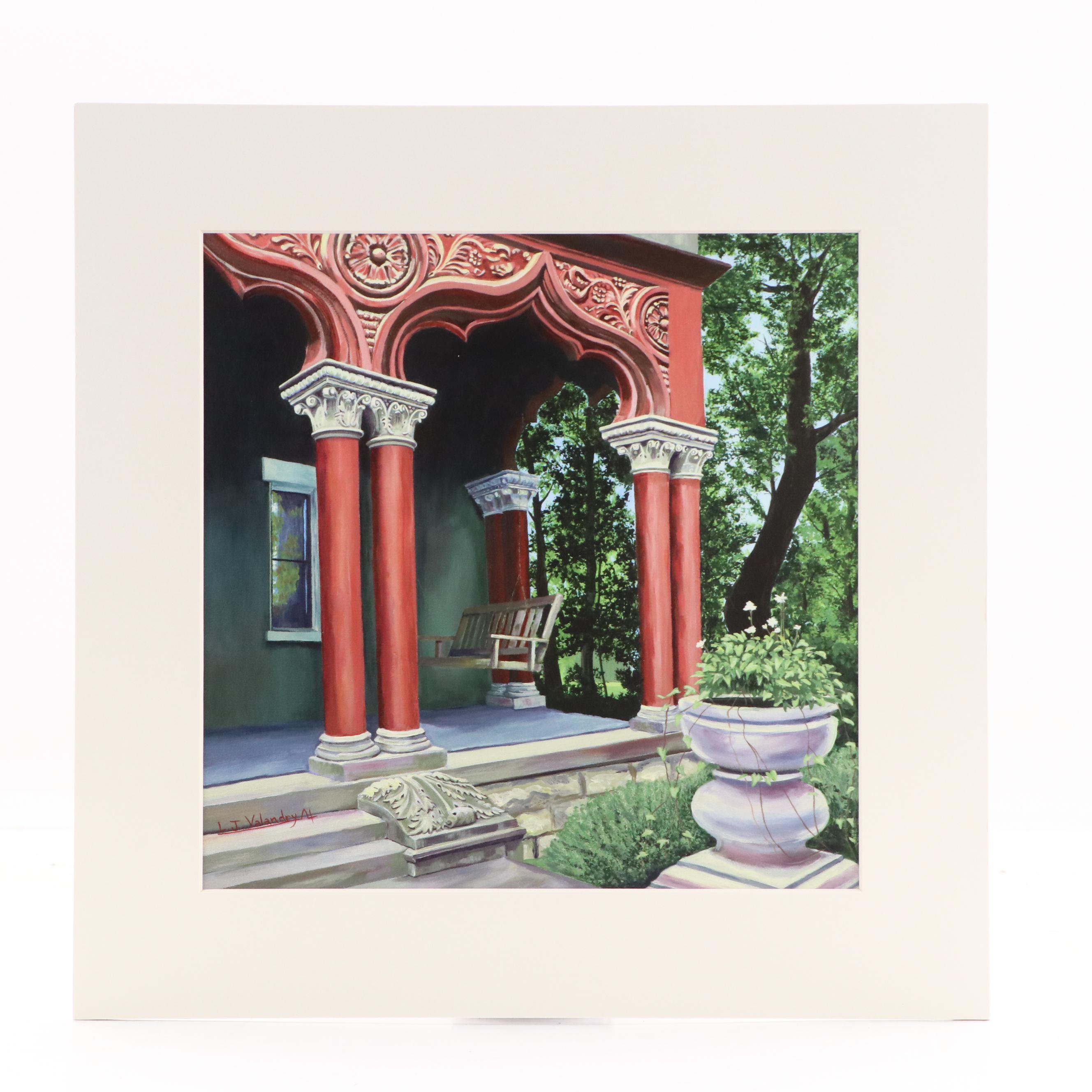 Jo Valandry Studio Giclées "The Turkish House" and "The Red Door"