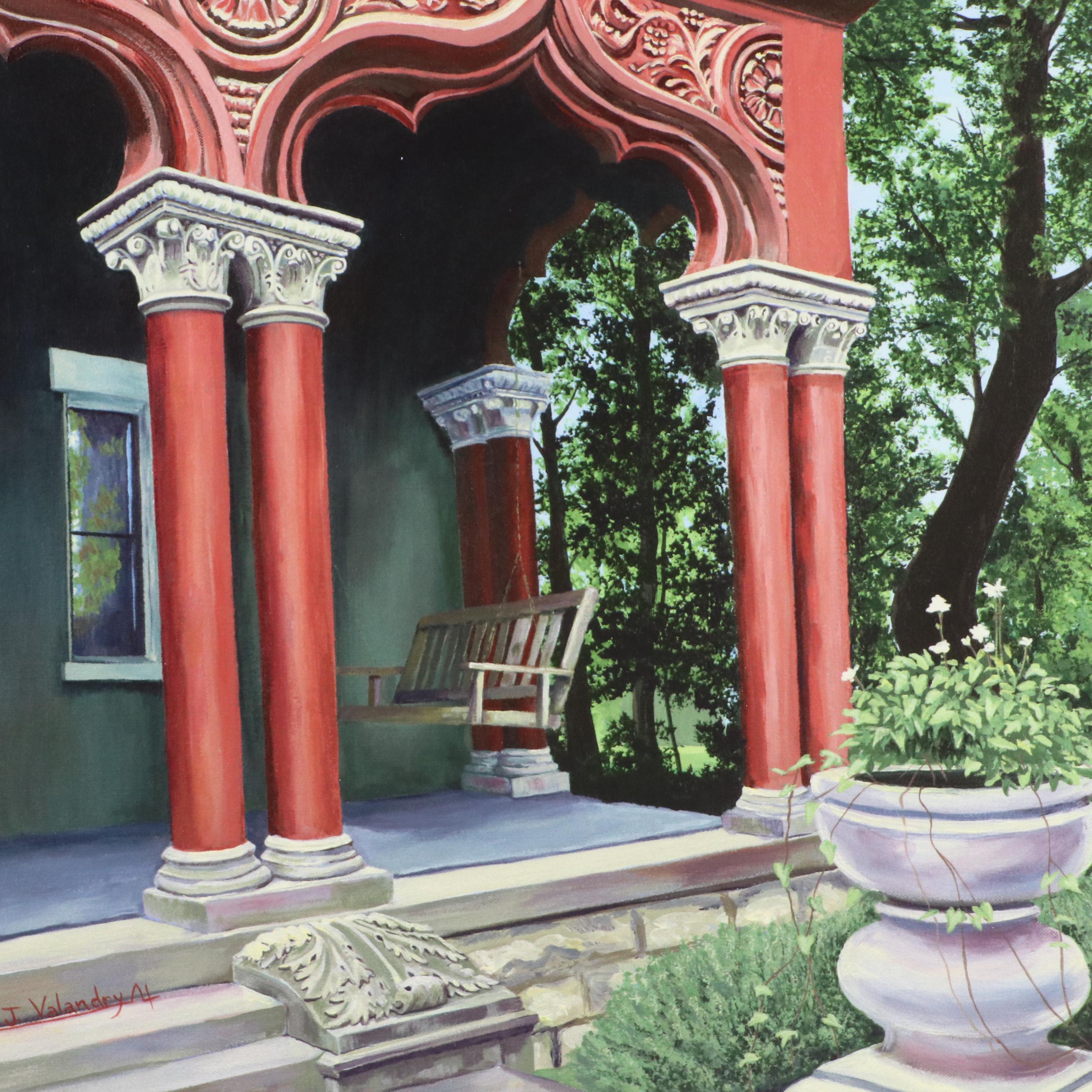 Jo Valandry Studio Giclées "The Turkish House" and "The Red Door"