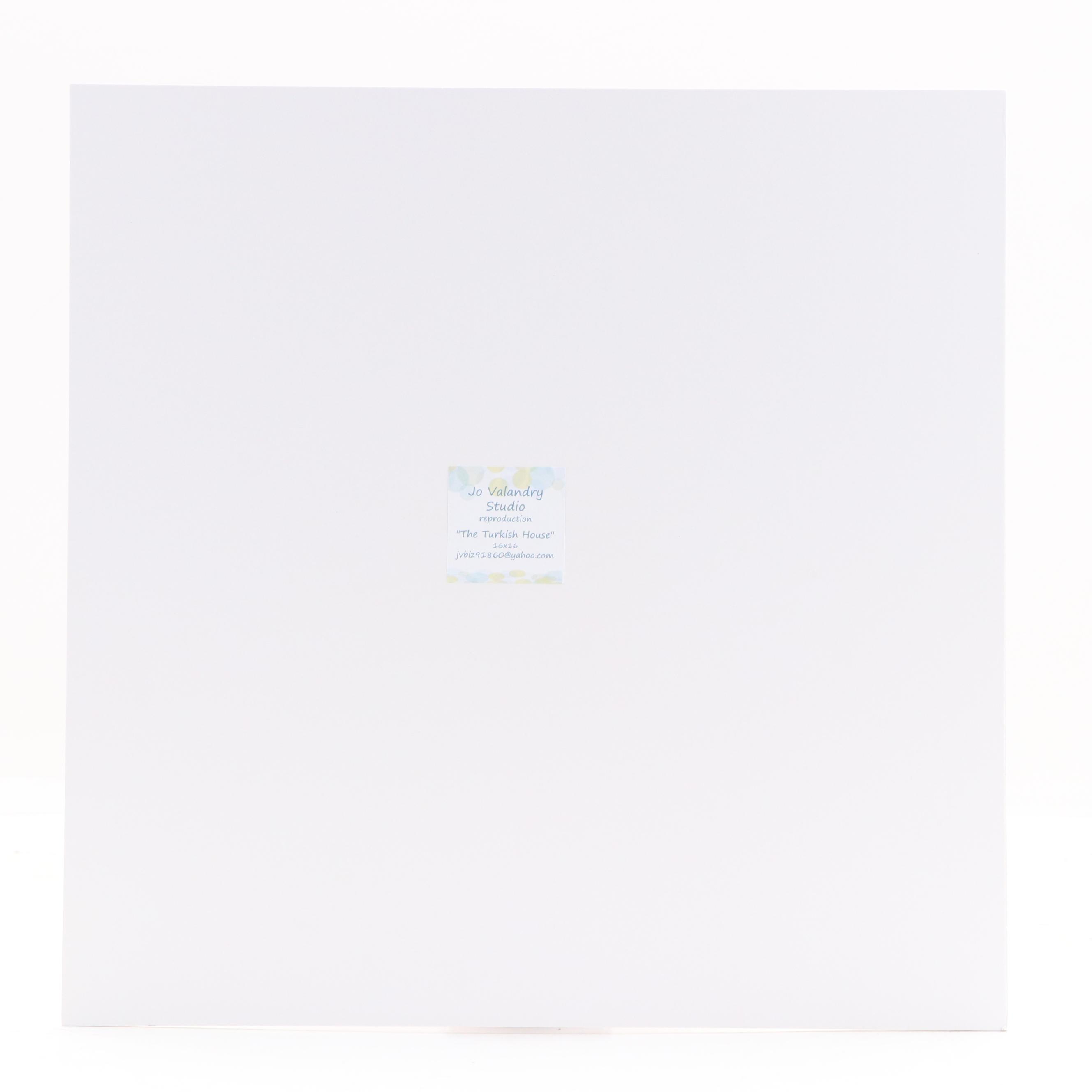 Jo Valandry Studio Giclées "The Turkish House" and "The Red Door"