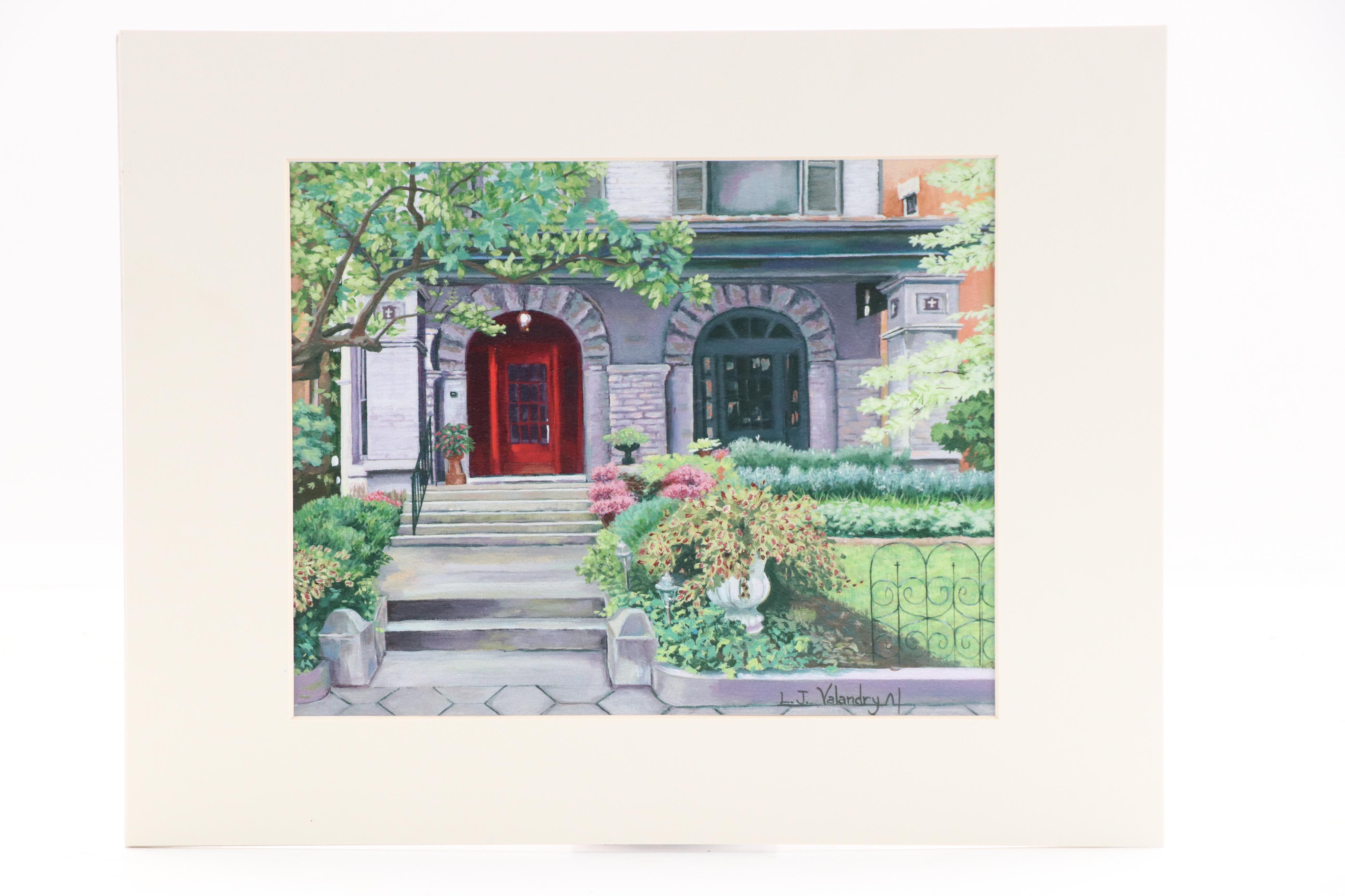 Jo Valandry Studio Giclées "The Turkish House" and "The Red Door"