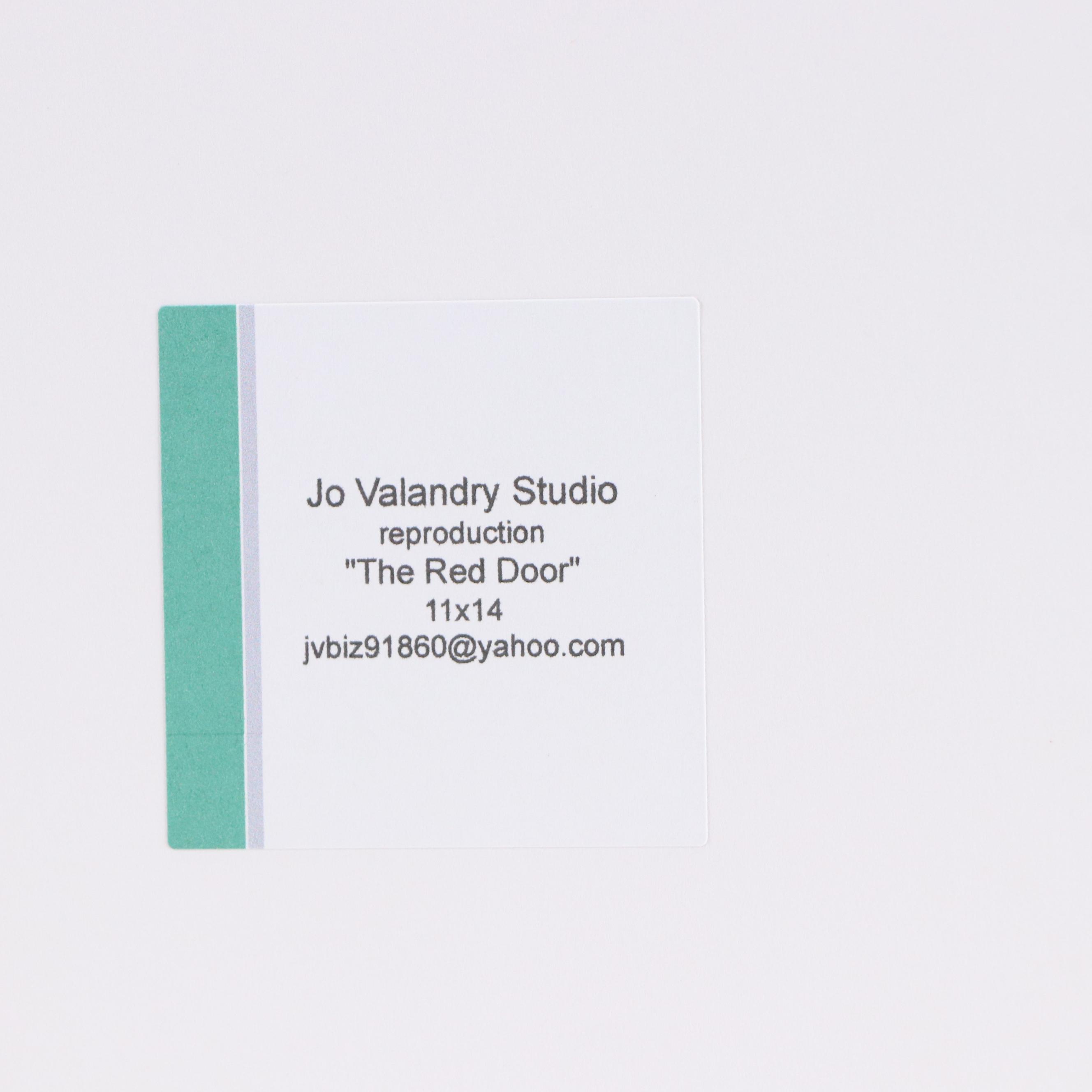 Jo Valandry Studio Giclées "The Turkish House" and "The Red Door"