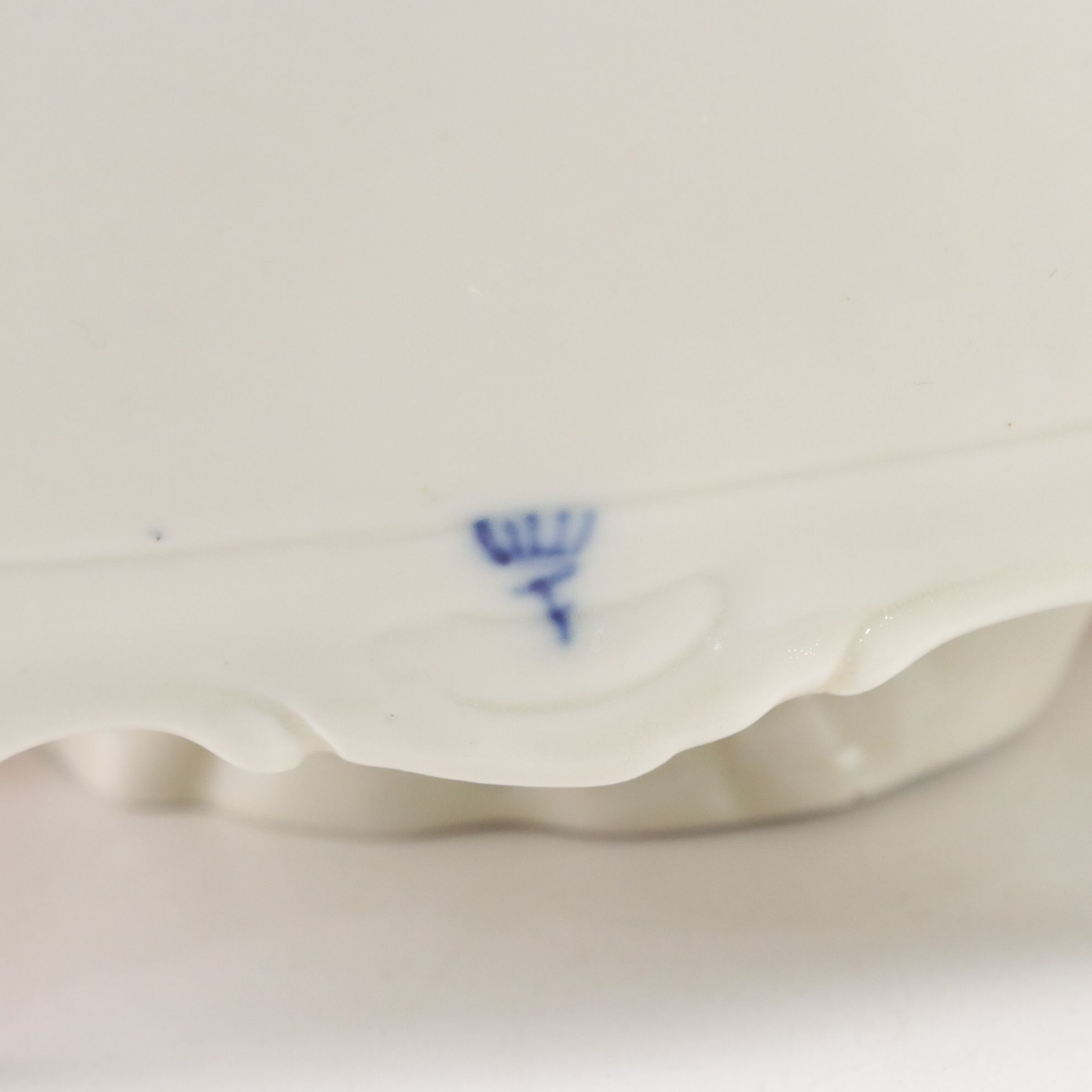 German Franz Witter Lace Porcelain Figurine with Irish Dresden "The Love Letter"