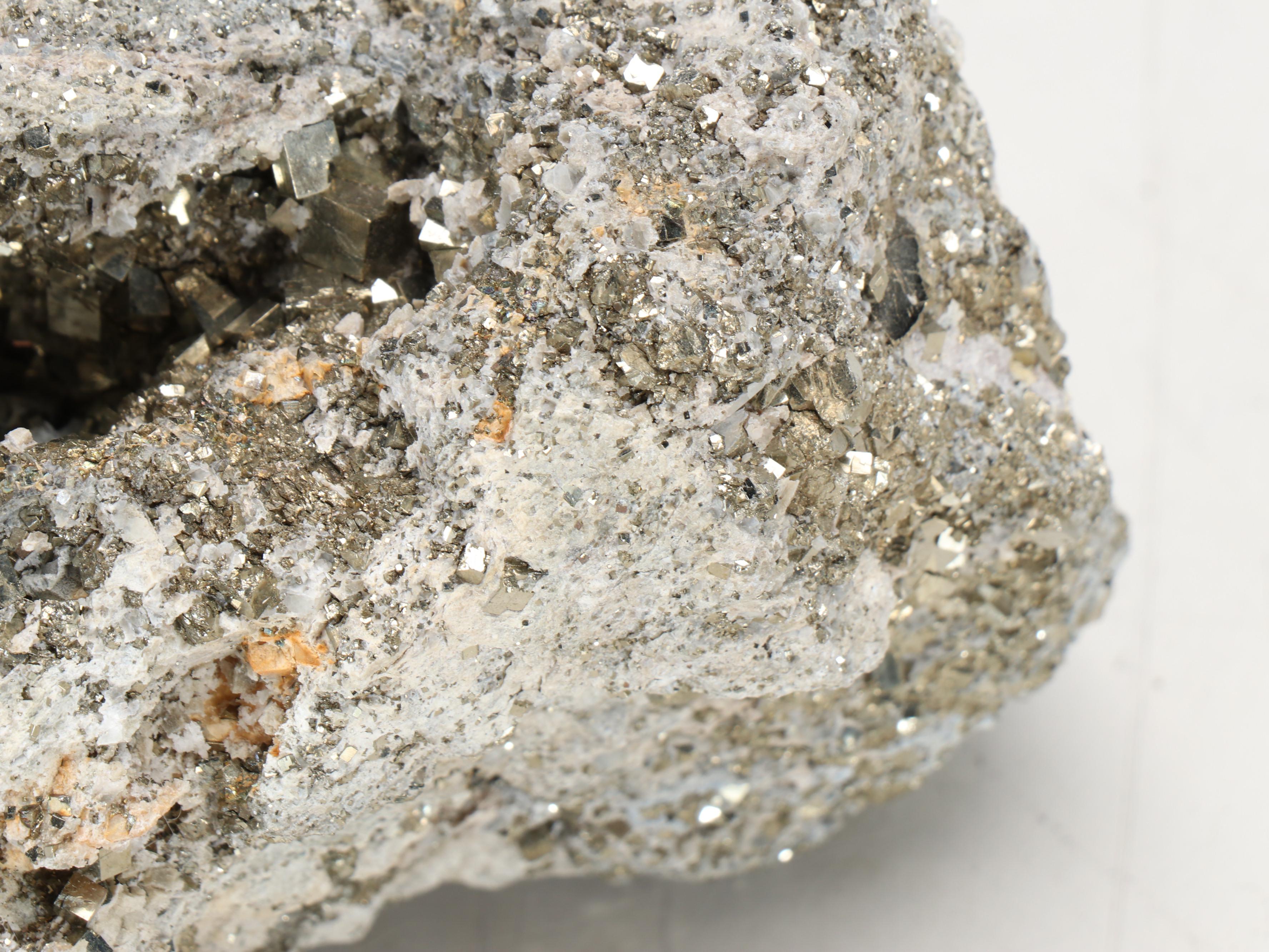 Large Pyrite in Matrix Natural Specimen