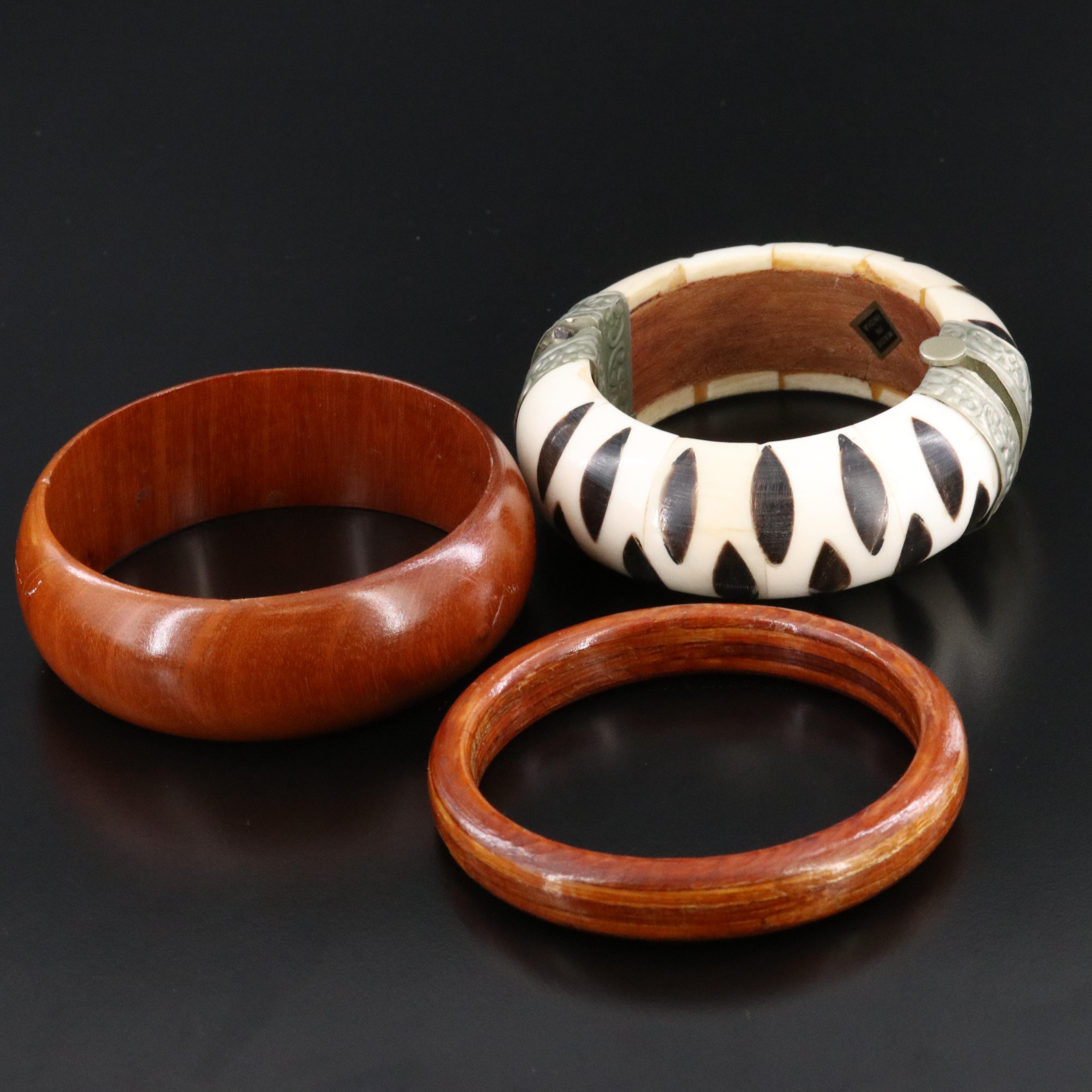 Gemstone Bangles and Turquoise Bead Necklace