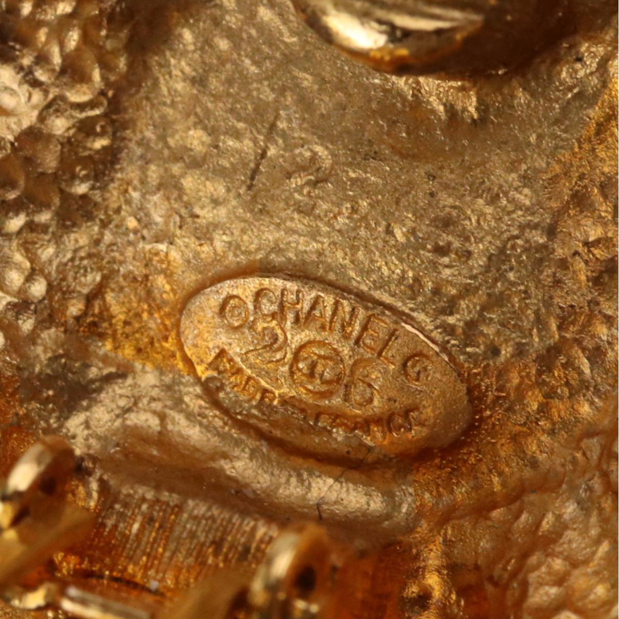 Chanel Vintage Faux Pearl Clip Earrings