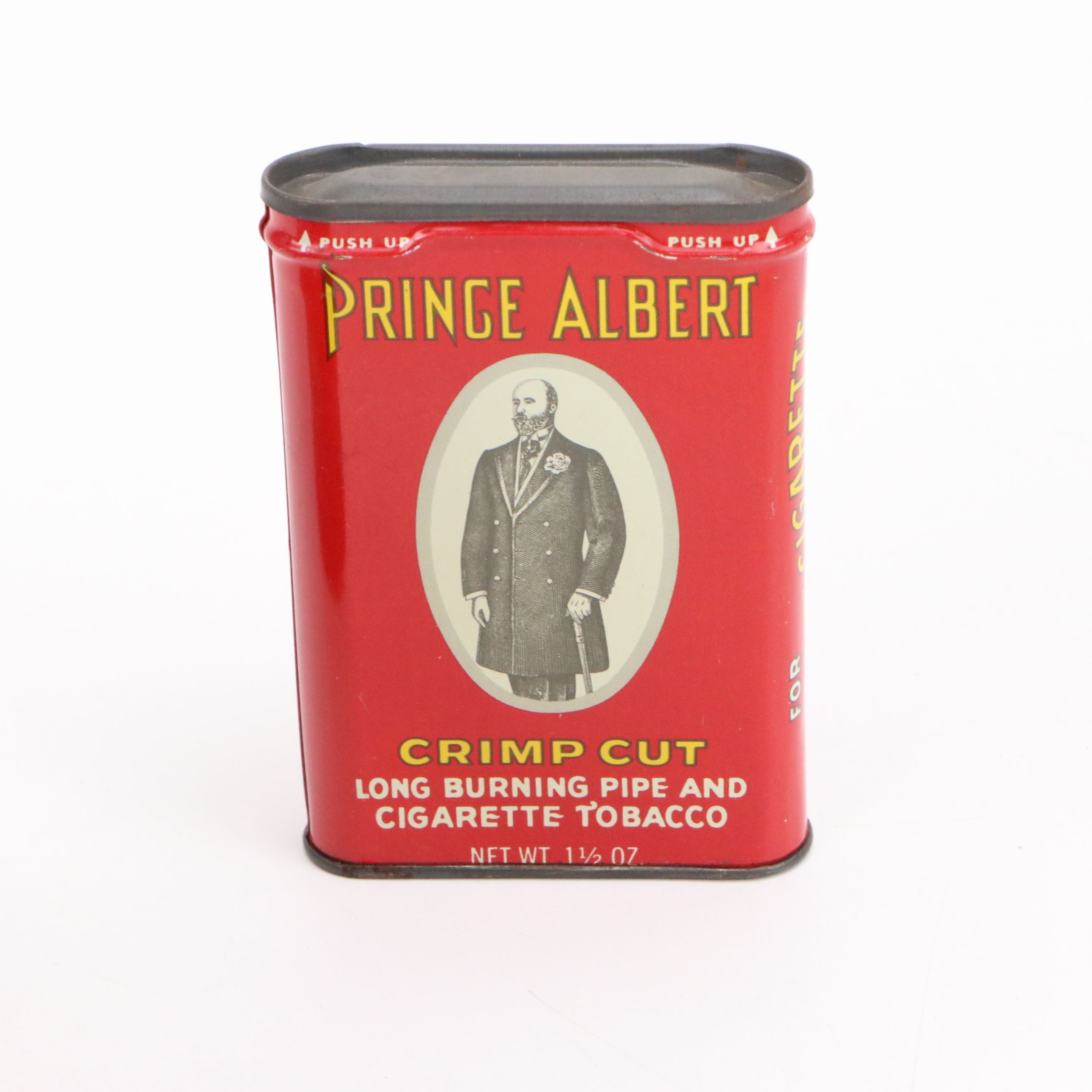 National Can Co. Tin Bread Box with Velvet Tobacco Can and More Canisters