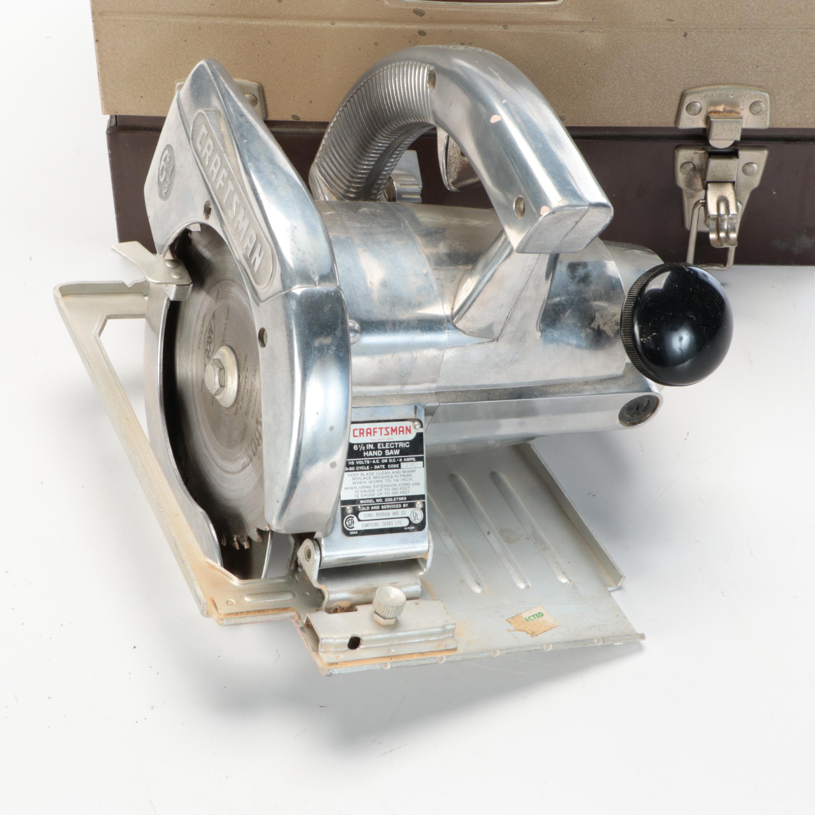 Craftsman Handheld Circular Saw with Case