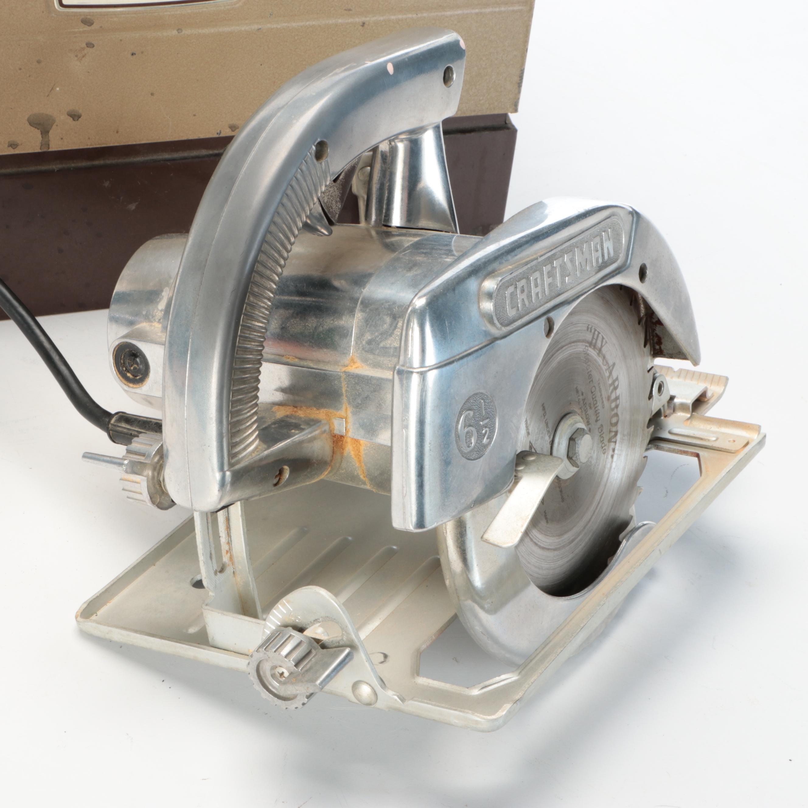 Craftsman Handheld Circular Saw with Case