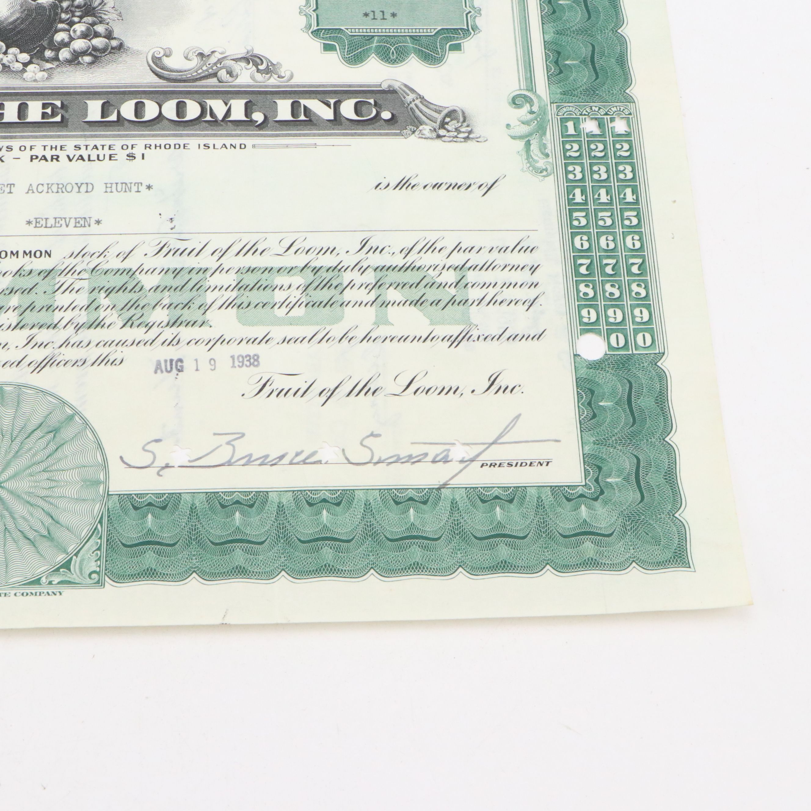 1863 George Opdyke Signed Election Expenses Check with Stock Certificates