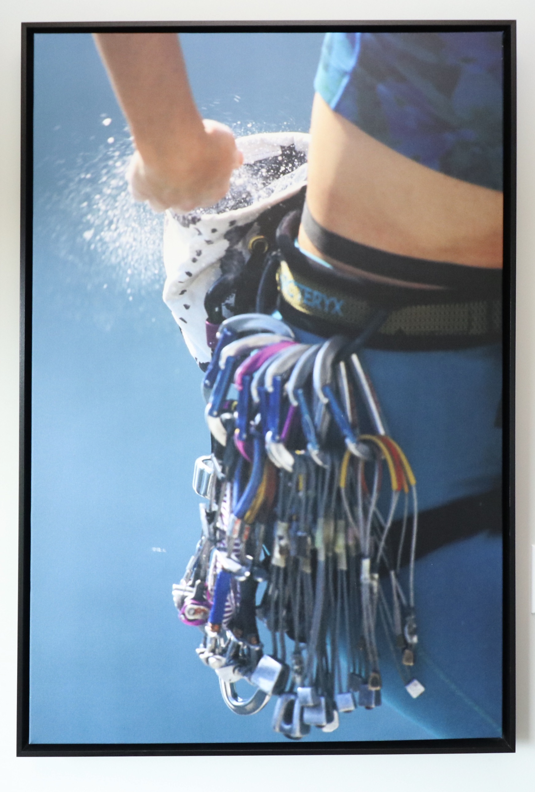 Framed Giclées of Rock Climber Details