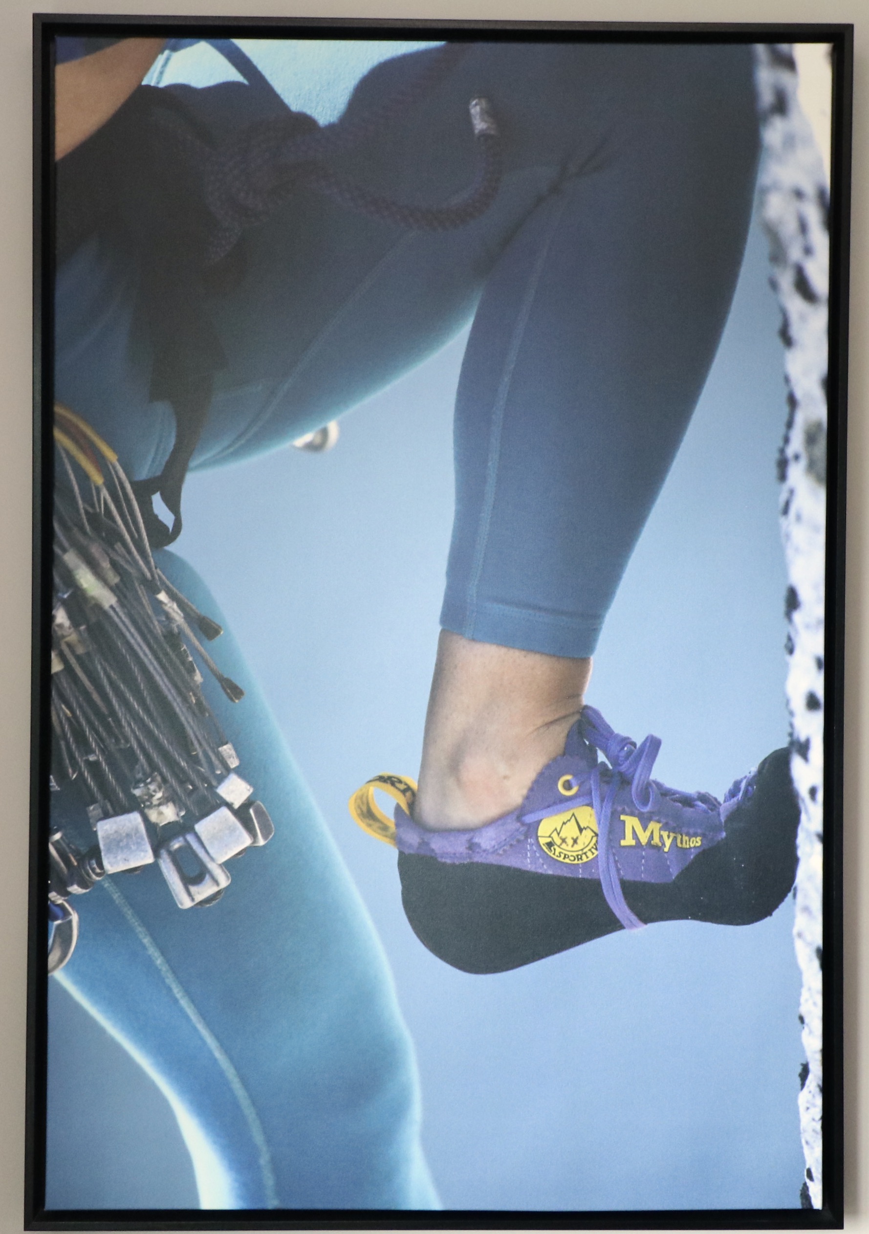 Framed Giclées of Rock Climber Details